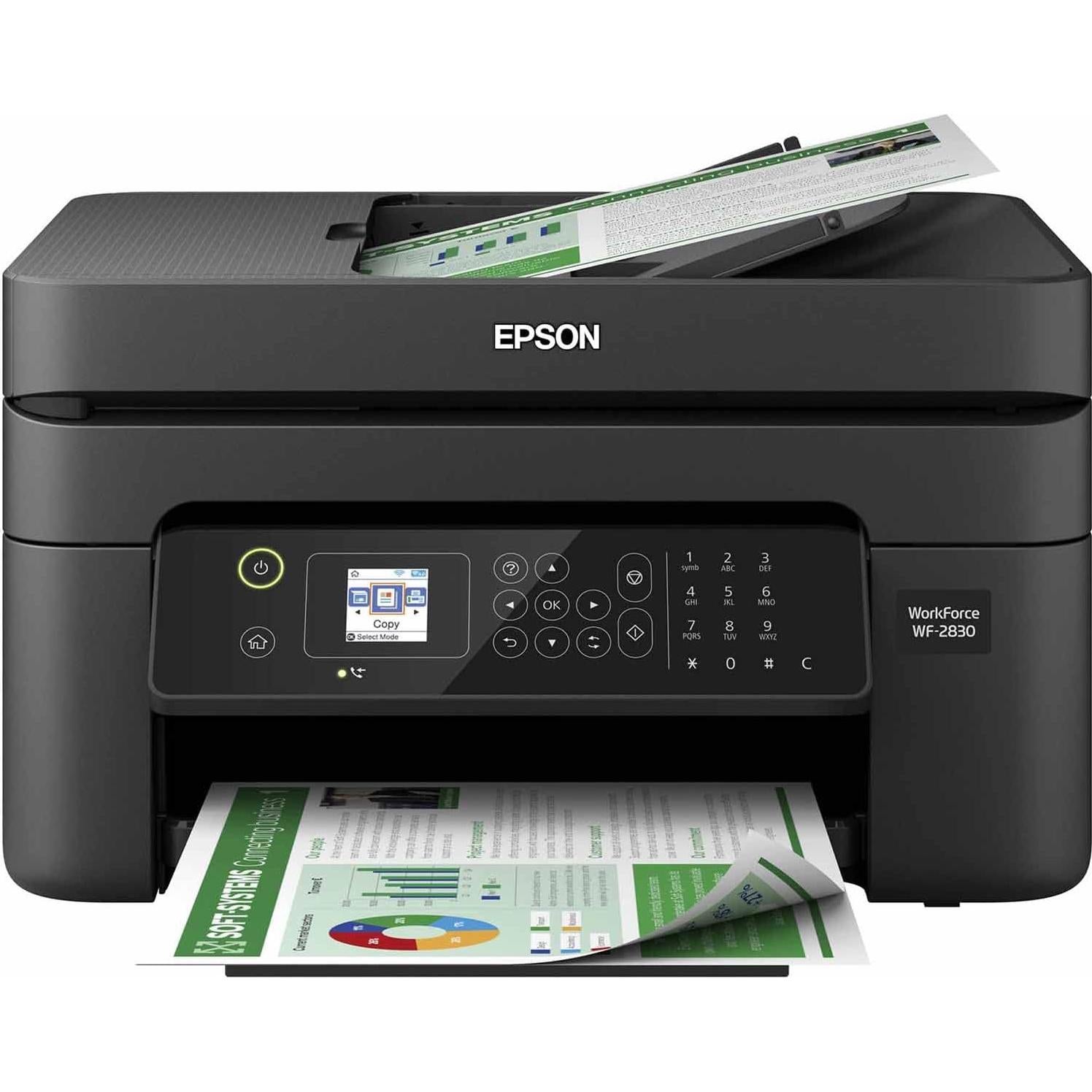 Impresora Multifuncional Inalámbrica Epson WF-2830 Color