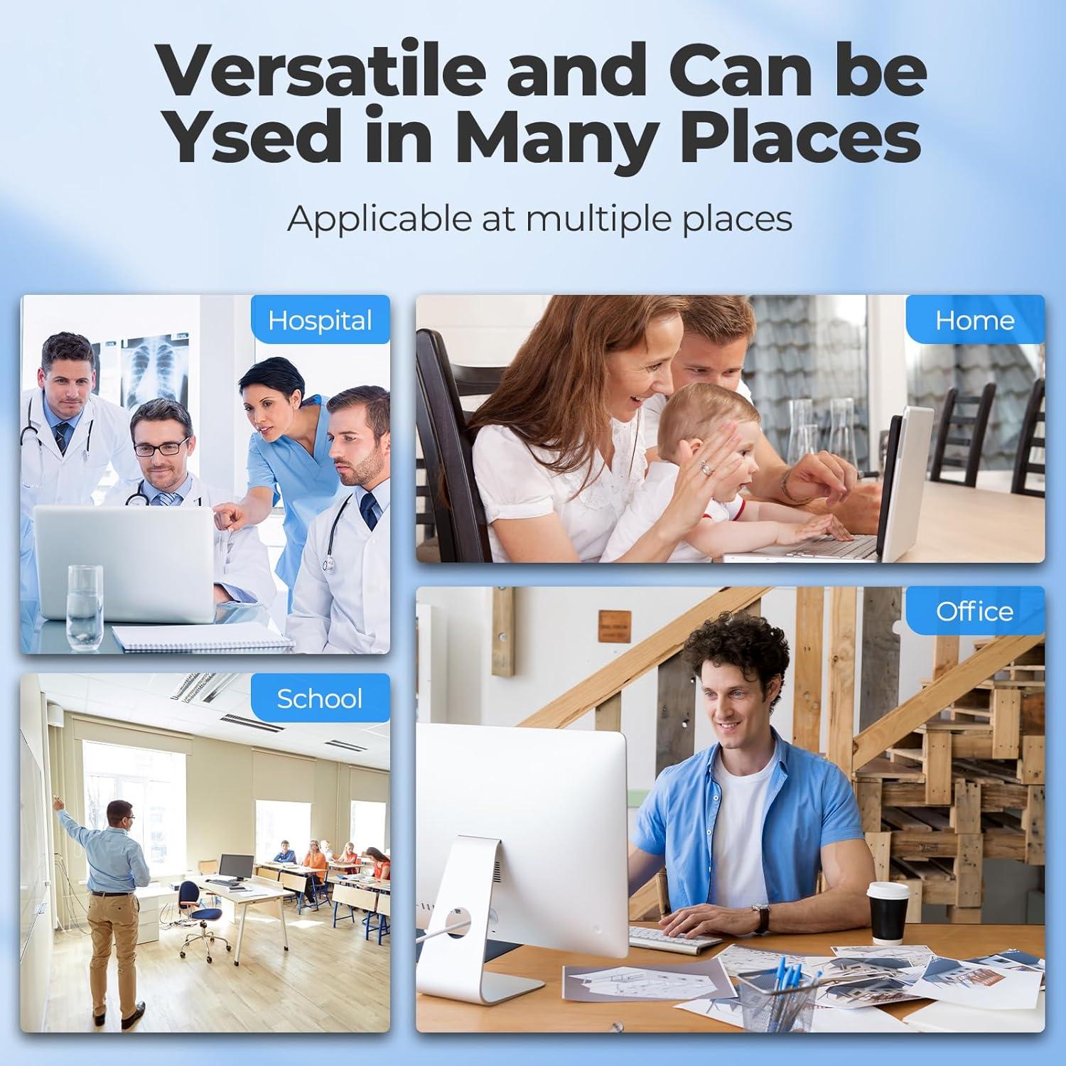 Botellas de Recarga de Tinta 522 DEEIYUER para Eco Tank ET-2400 ET-2800