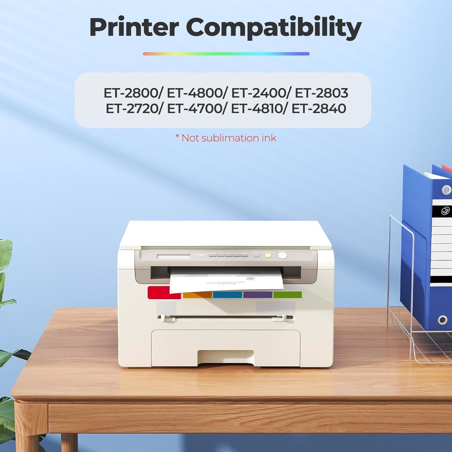 Botellas de Recarga de Tinta 522 Trokliey para Impresoras ET