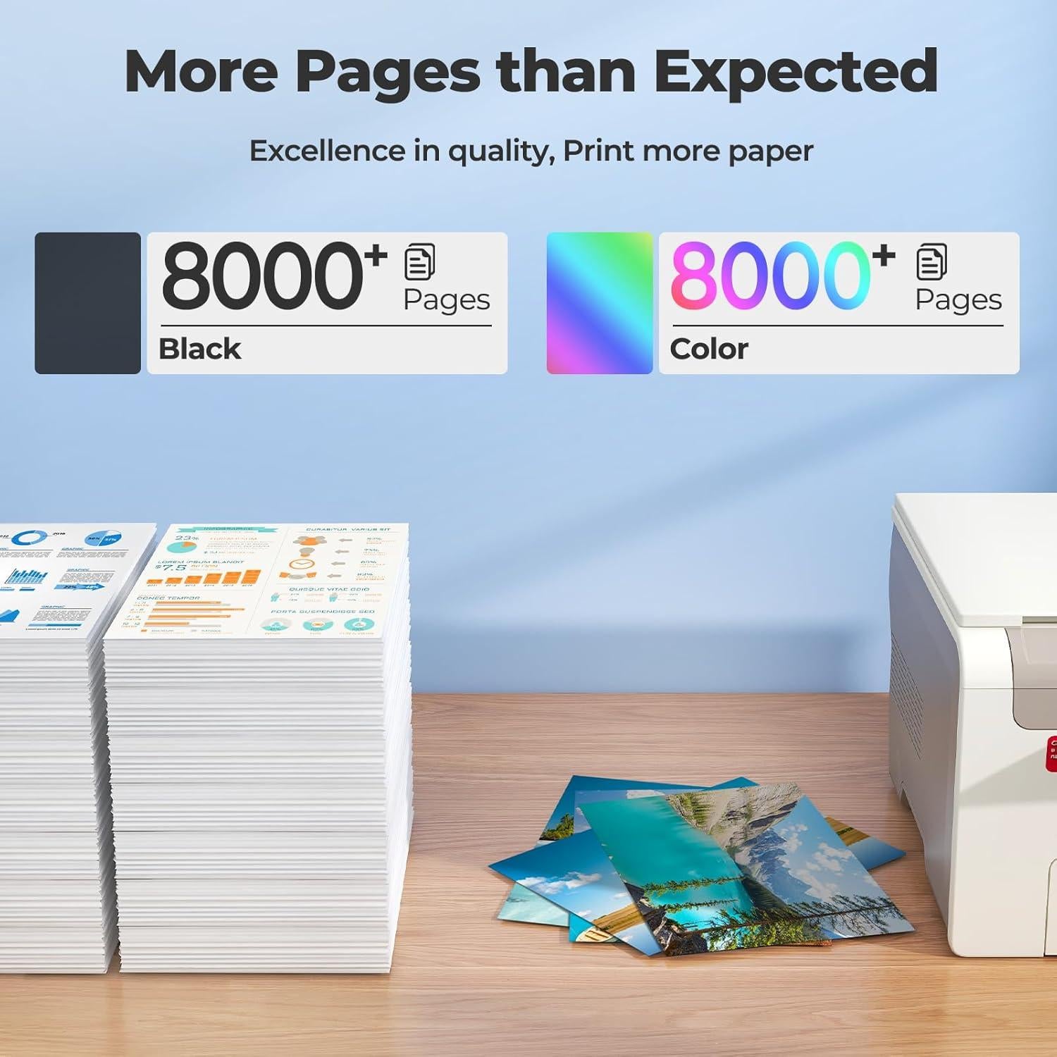 Botellas de Recarga de Tinta 522 Trokliey para Impresoras ET