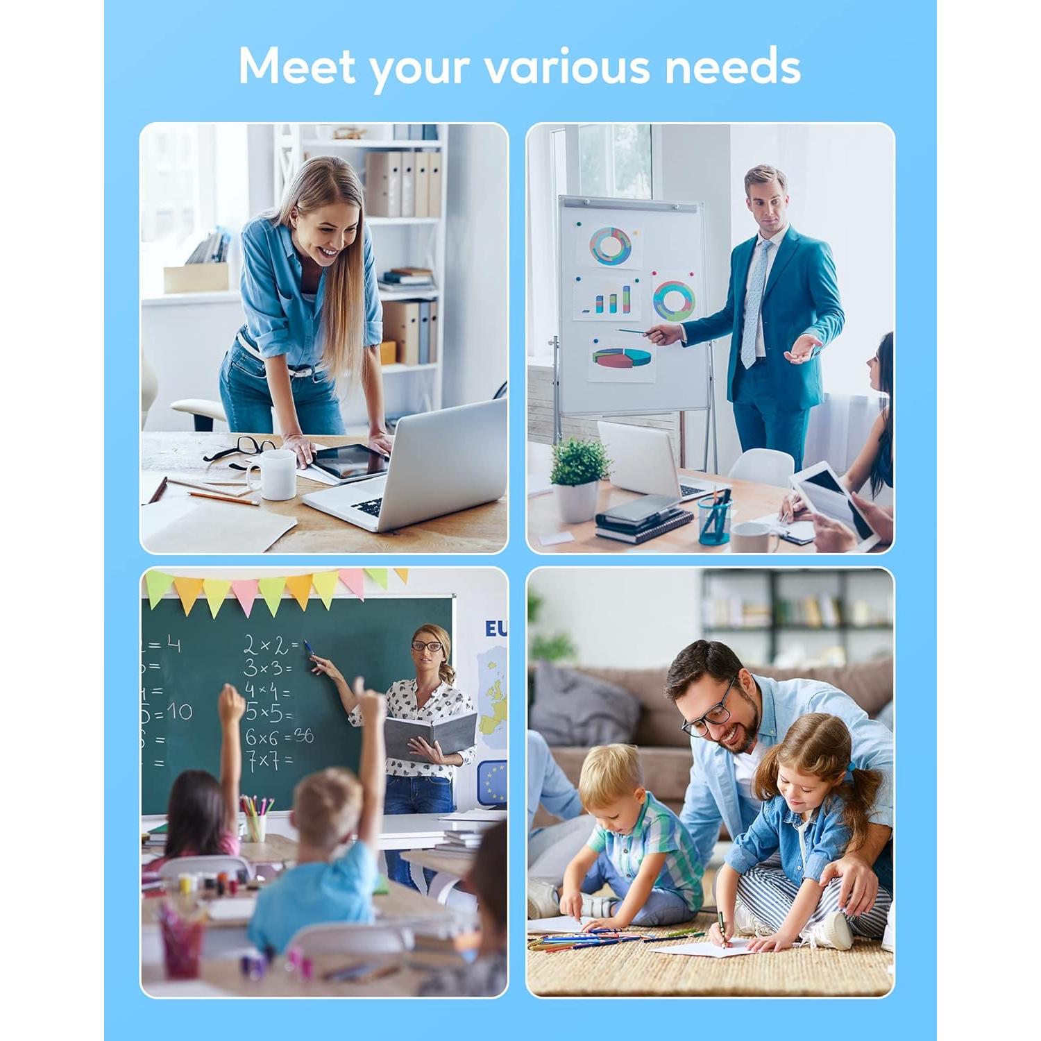 Botella de Tinta de Repuesto CEEBOO 502, 5 Botellas, Negro, Cian, Magenta, Amarillo