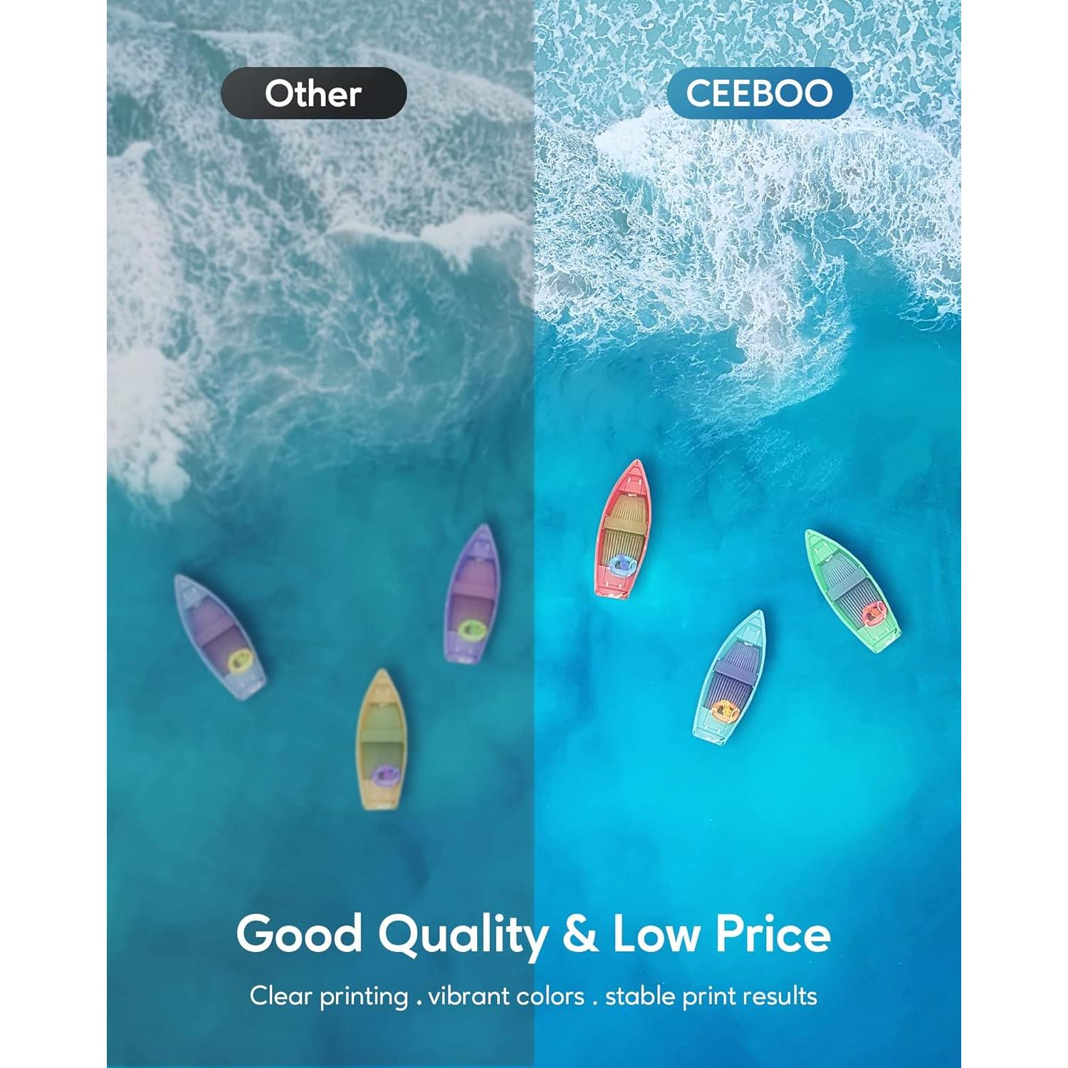 Recarga de Tinta Compatible CEEBOO 522 para Epson EcoTank