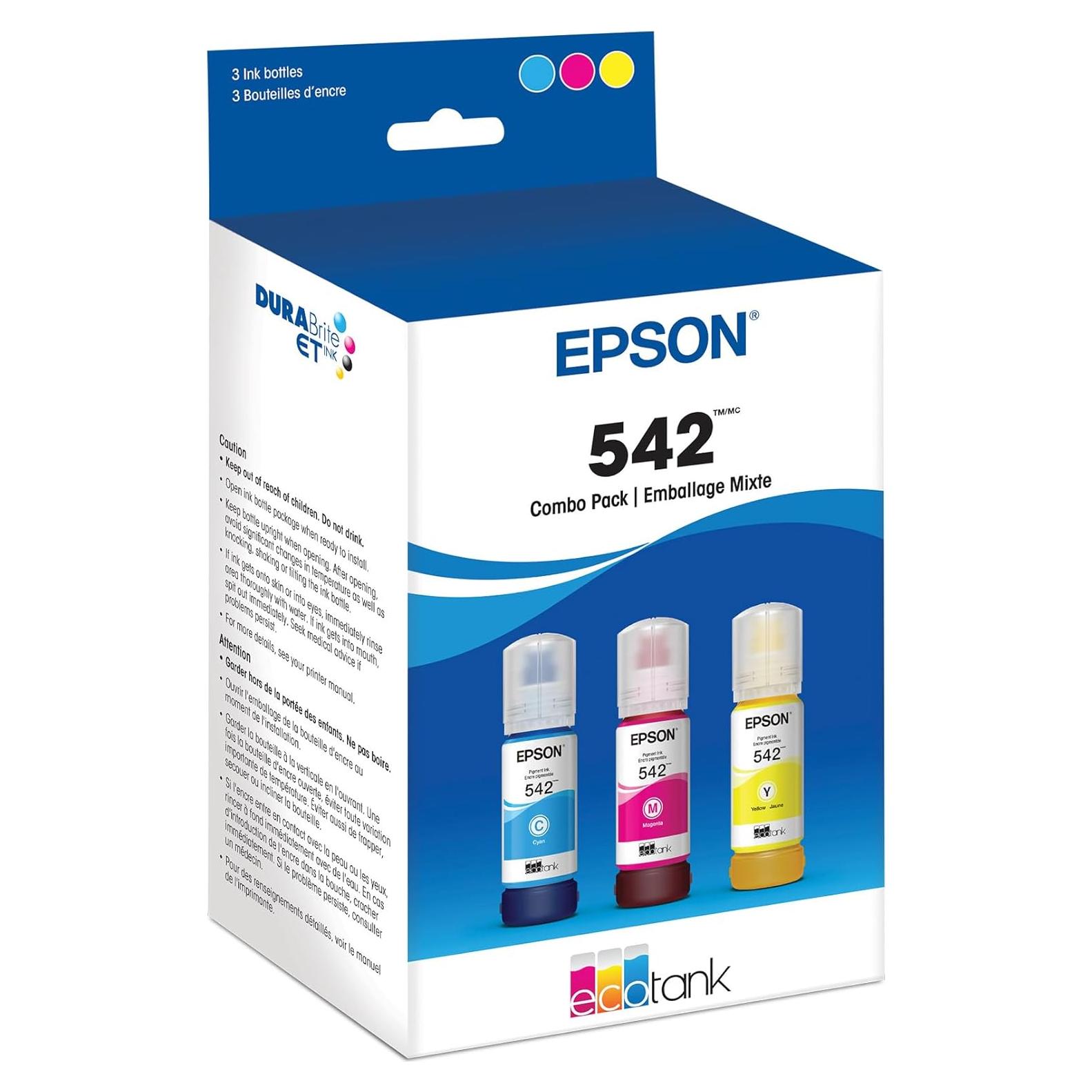 Tinta Botella Epson EcoTank T542520-S Ultra Alta Capacidad