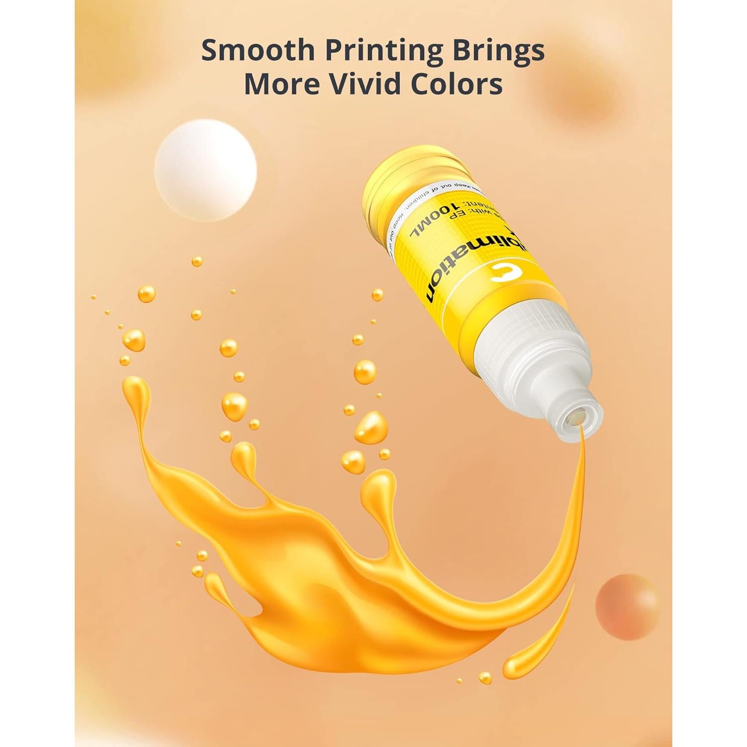 Tinta de Sublimación Hiipoo 522 para Impresoras ET-2720 ET-2760