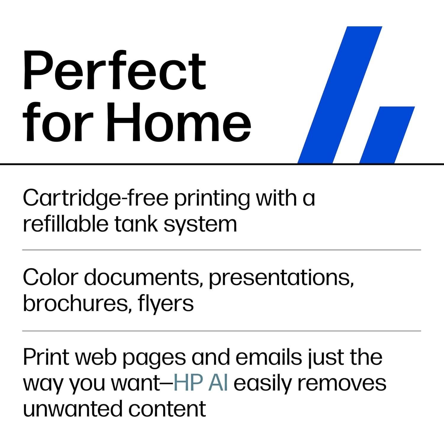 Impresora Multifuncional HP Smart Tank 7001 Inalámbrica 2 Años Tinta