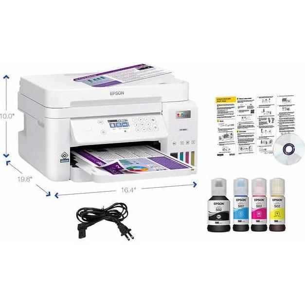 Impresora Epson EcoTank ET-3850 Inalámbrica ADF Color
