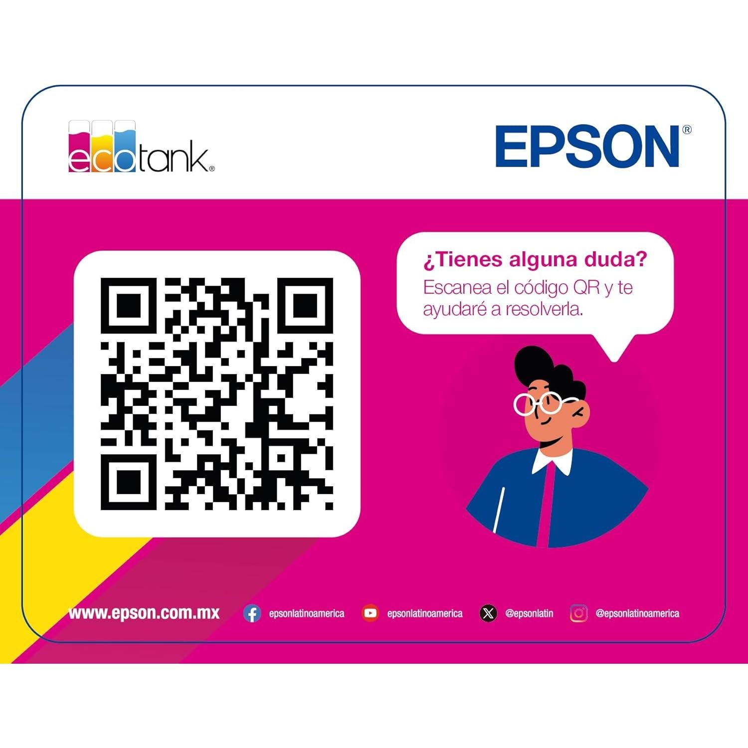 Impresora Multifuncional Epson EcoTank ET-M3170 Monocromática