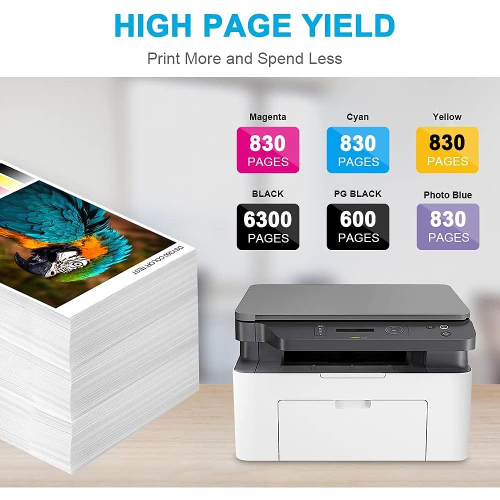 Cartucho de tinta compatible Canon PGI-280XXL CLI-281XXL 6 colores