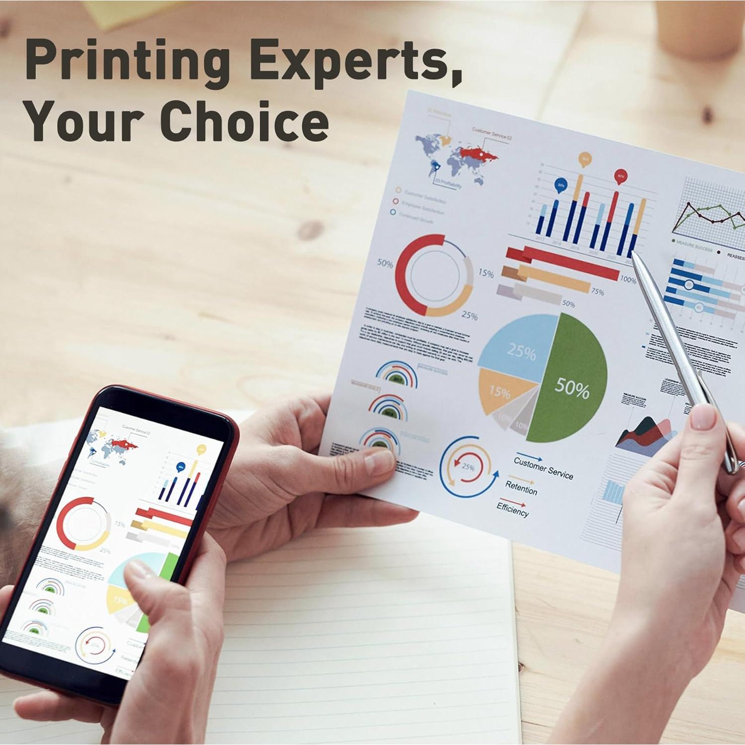 Cartuchos de Tinta Compatibles MEGOFFICE 280 281 - 5 Paquetes