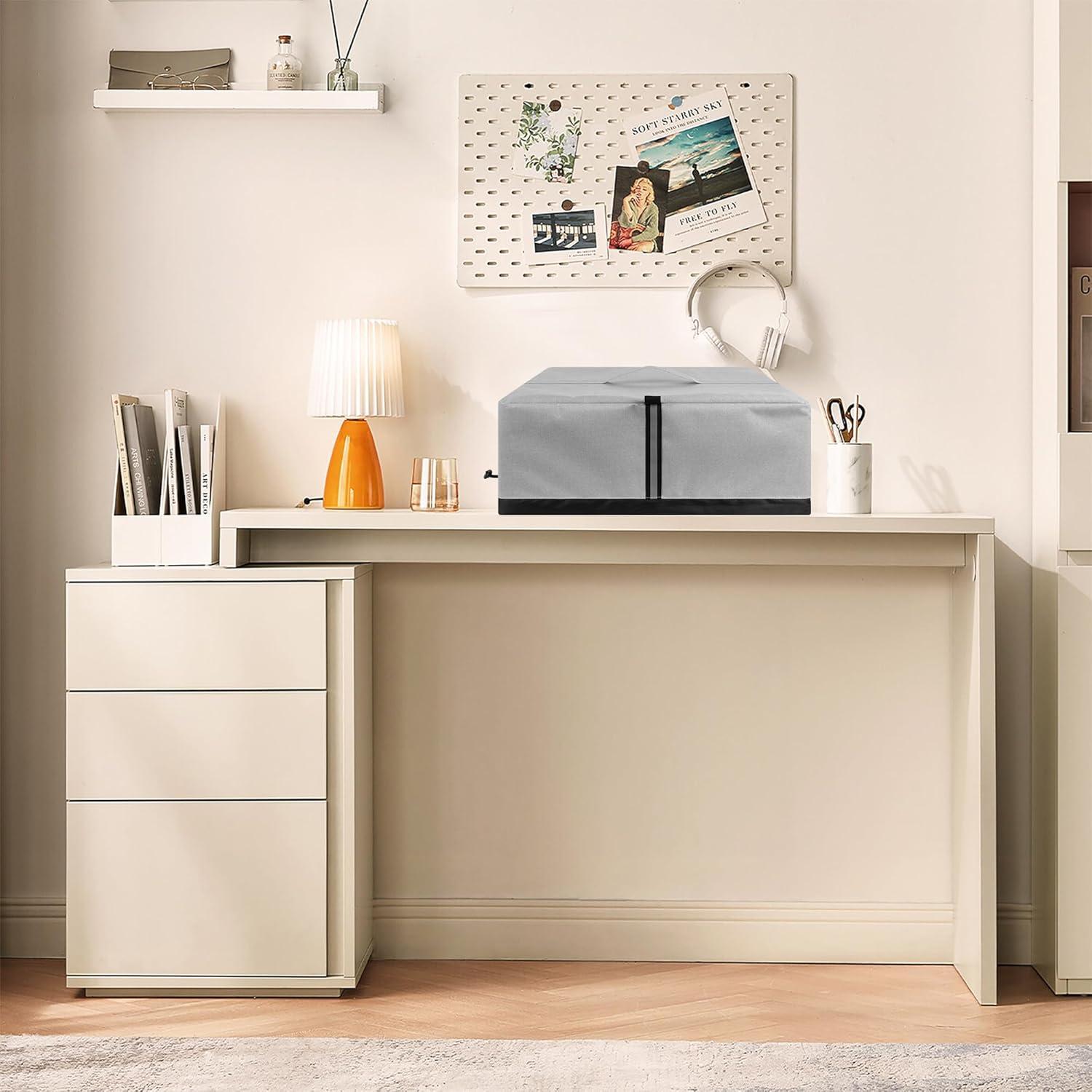 Cubierta de Polvo para Impresora Kingshion Gris Claro - Canon Pixma MG3620, TS3320, TR8620