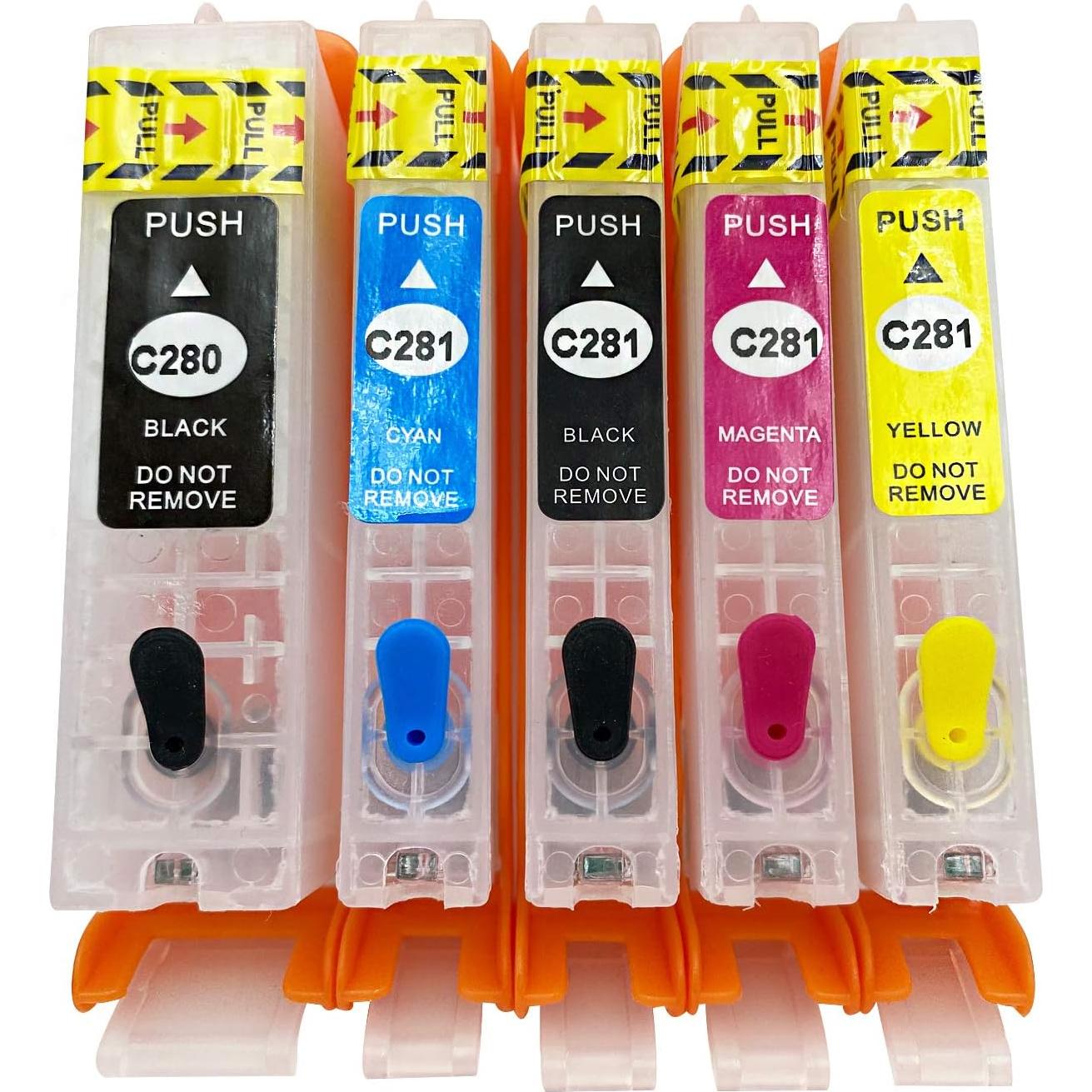 Cartucho de Tinta Rellenable Vacío COCADEEX PGI-280XXL CLI-281XXL