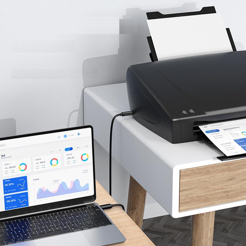 Cable USB 2.0 A a B para impresora Canon 1.83m Jyterlks