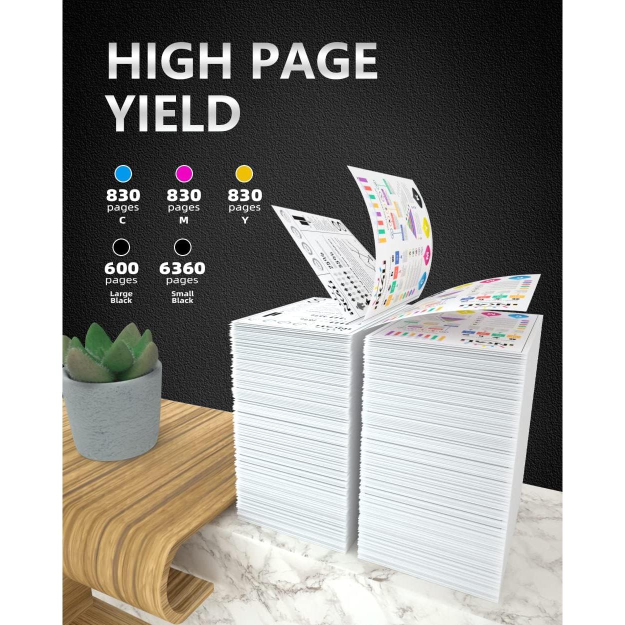 Cartucho de Tinta Compatible Canon 280XXL 281XXL - Paquete de 5