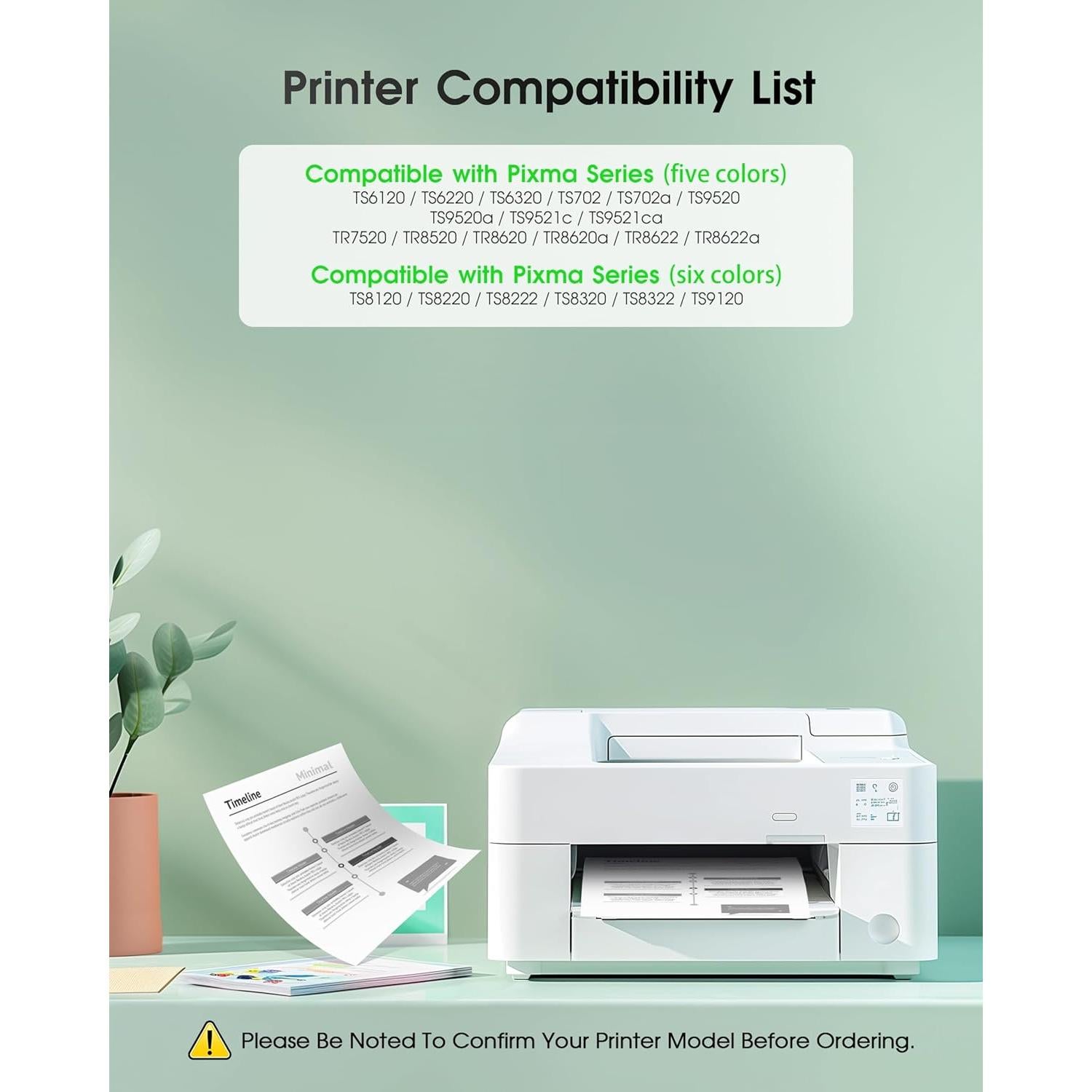 Cartuchos de tinta negra Inkstella 280XXL PGBK para Canon - 2 unidades