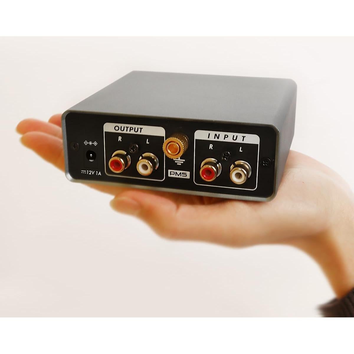 Preamplificador de Fonógrafo MANAYO PM5 con RCA y Auriculares