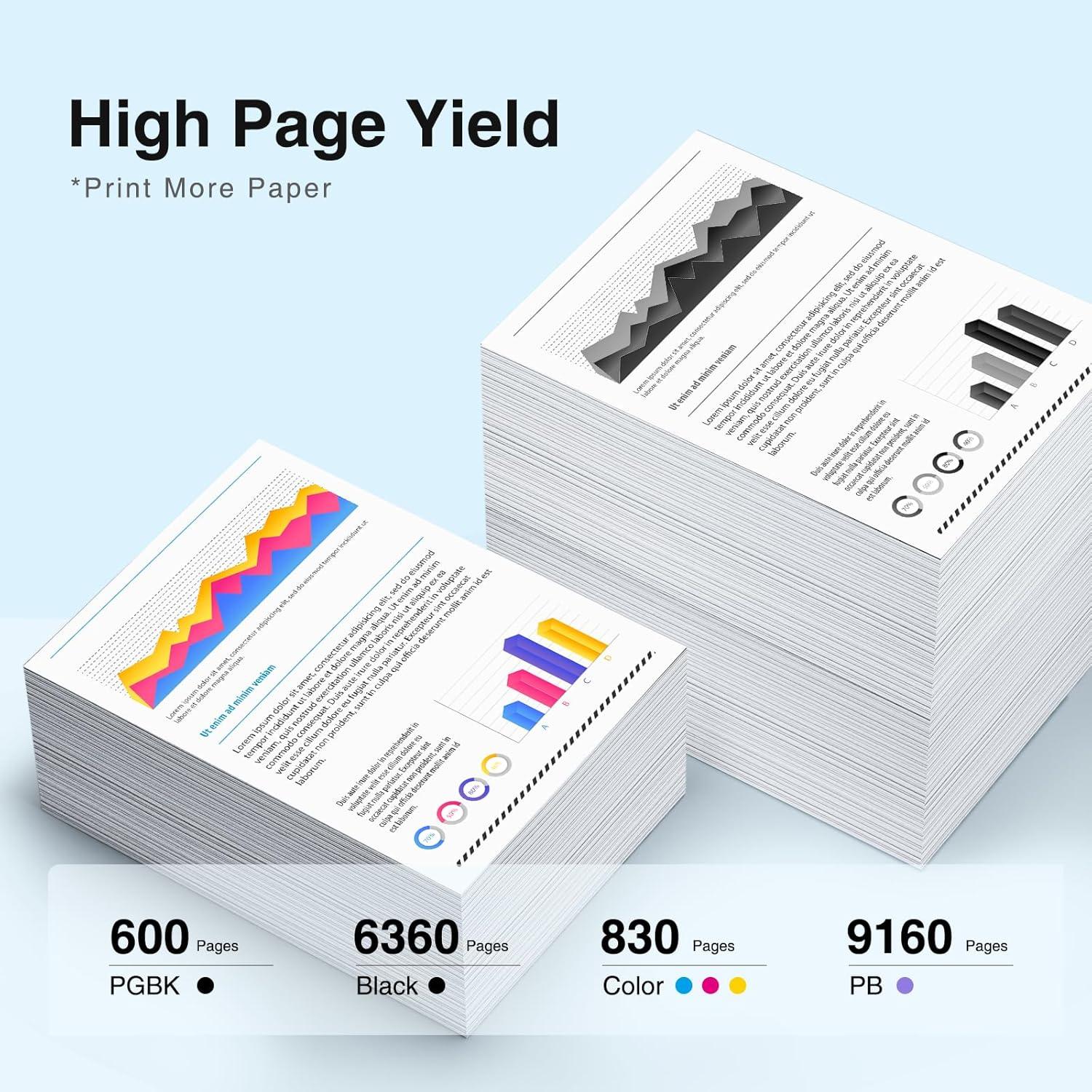 Cartuchos de tinta Starink 280XXL 281XXL para Canon - 8 Piezas