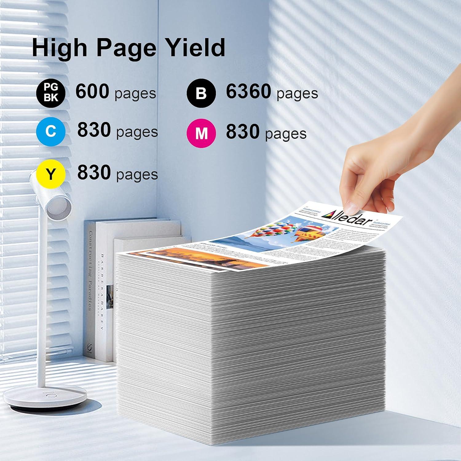 Cartuchos de Tinta Alledar PGI-280XXL CLI-281XXL 5 Colores