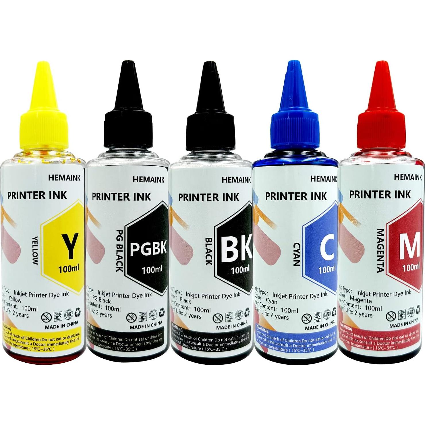 Cartucho de Tinta Recargable Canon PGI-280XXL CLI-281XXL 500ml