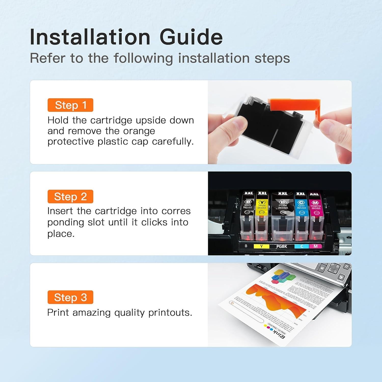 Cartucho de tinta E-Z Ink compatible Canon 281XXL 4 Negro