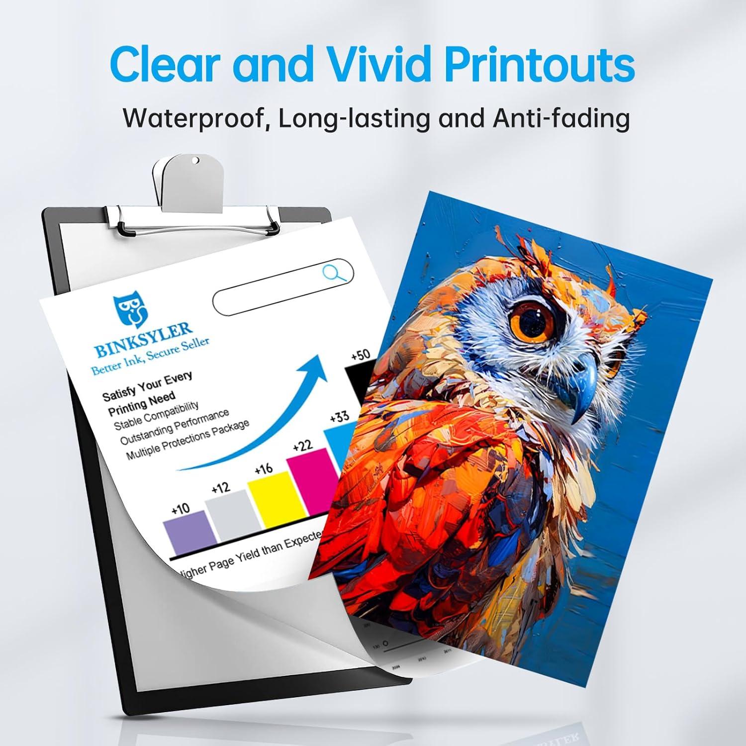 Cartuchos de Tinta Negra BINKSYLER 280 XXL PGBK Paquete de 5