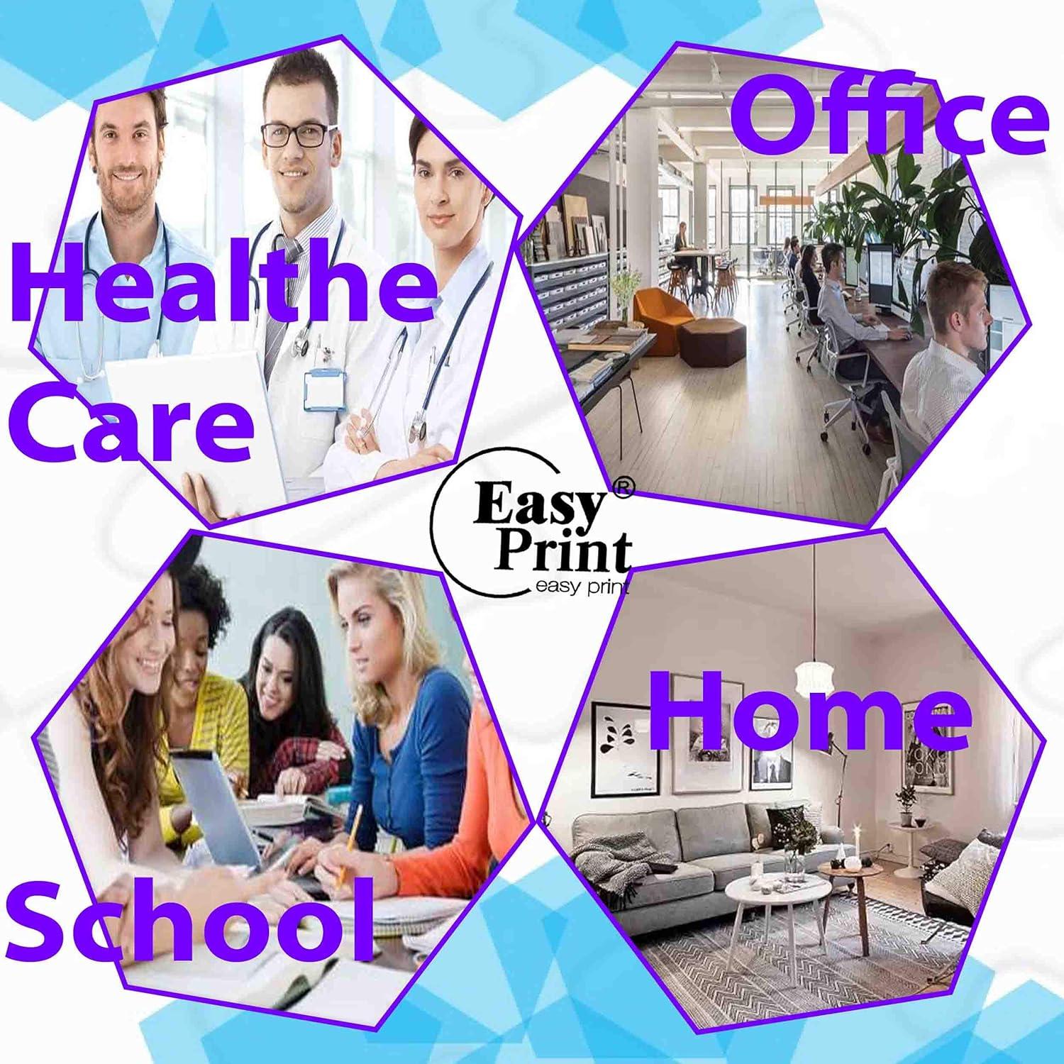 Cartuchos de Tinta Reemplazo EASYPRINT PGI-280XXL CLI-281XXL 5 Piezas