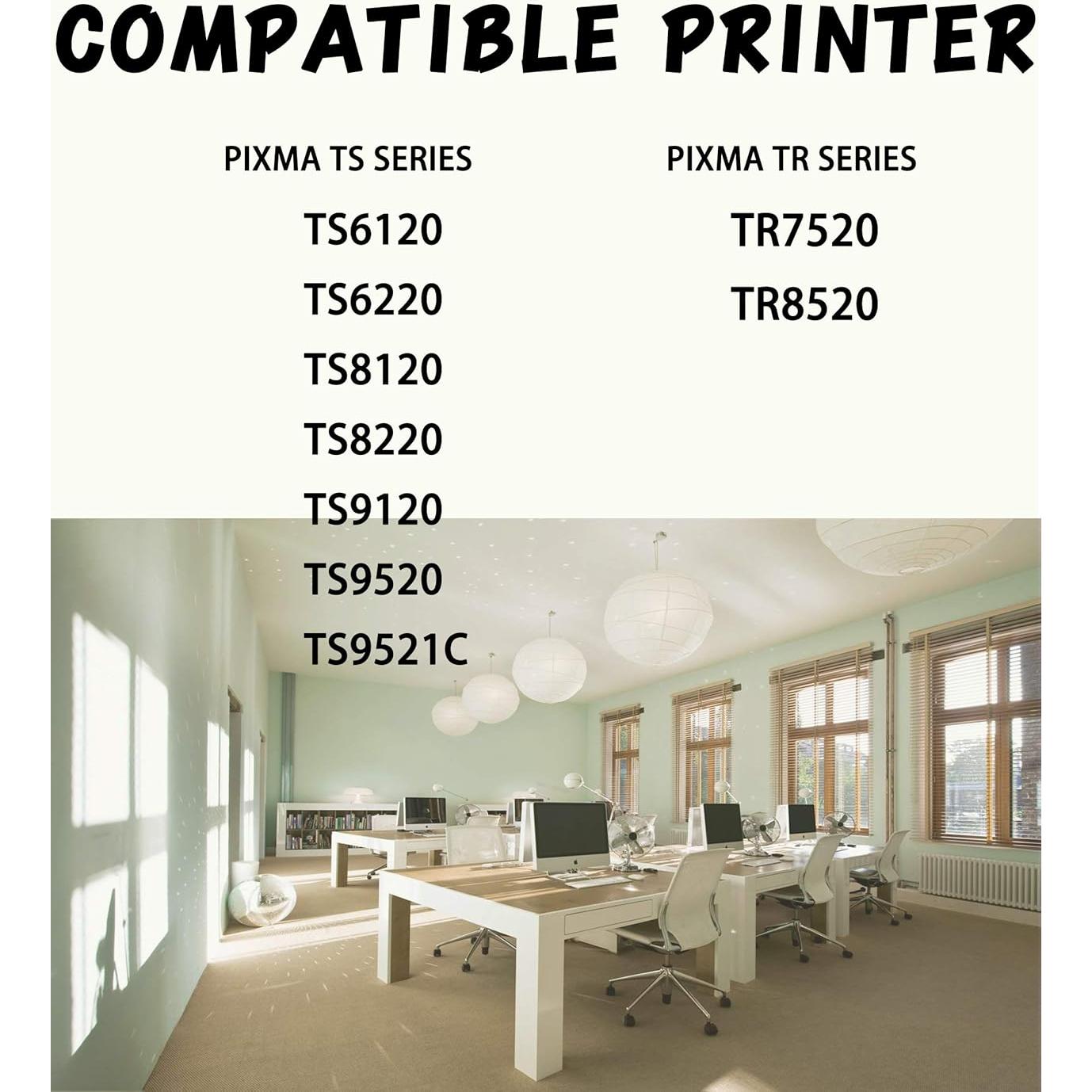 Cartuchos de Tinta Reemplazo EASYPRINT PGI-280XXL CLI-281XXL 5 Piezas