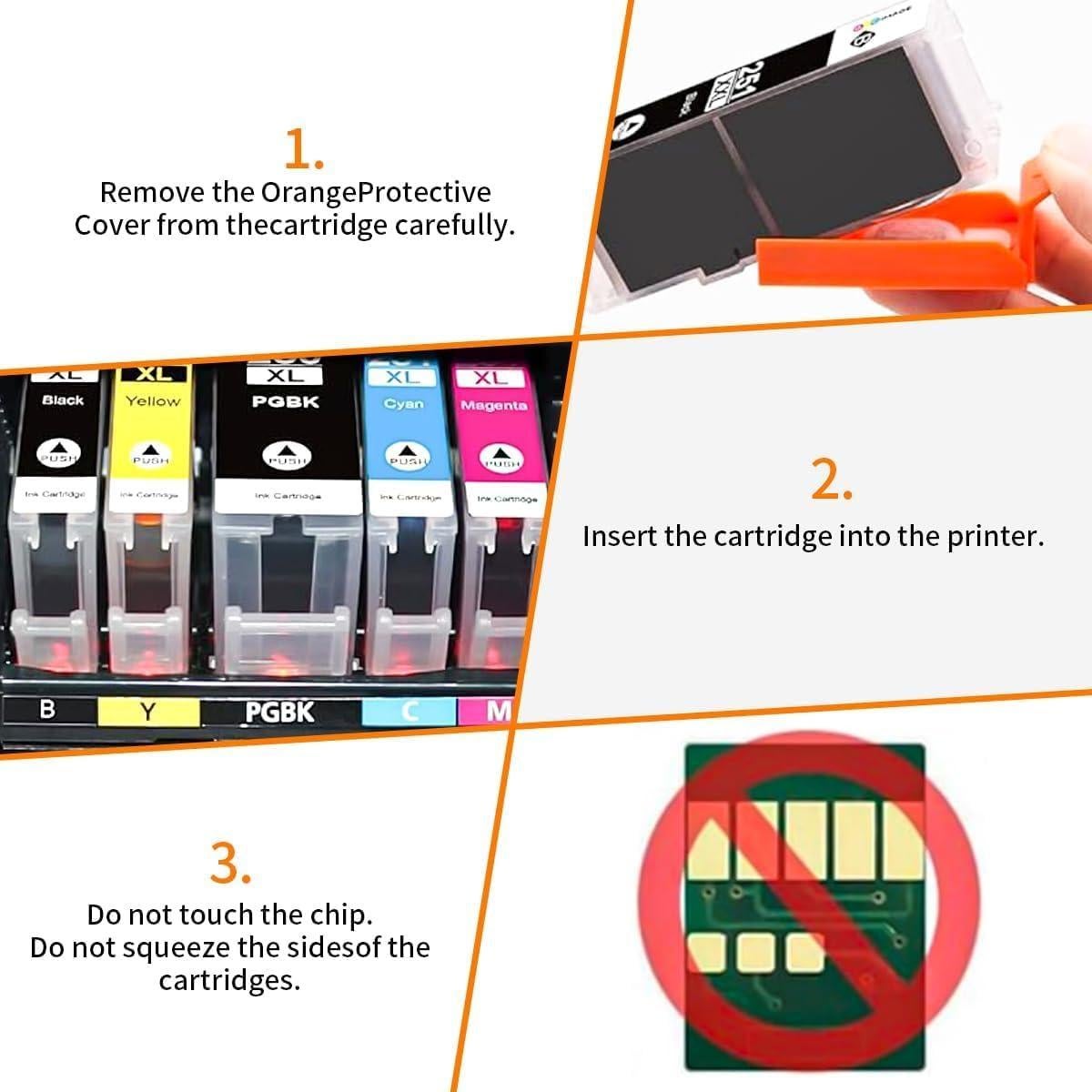 Tanques de tinta Oranysty PGI-280XXL compatibles Canon 280 281