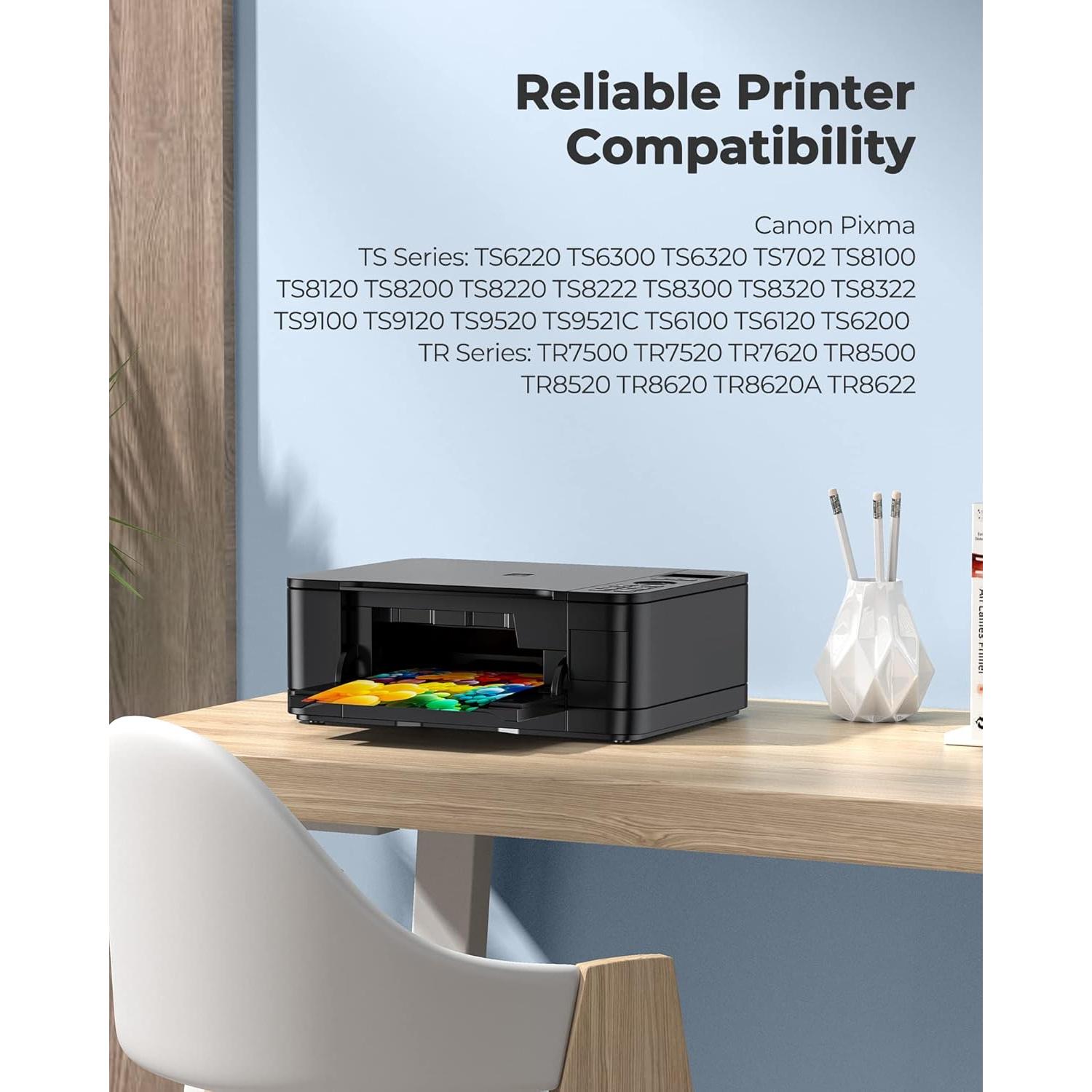 Cartuchos de Tinta Compatible Canon PGI-280XXL CLI-281XXL Paquete de 6