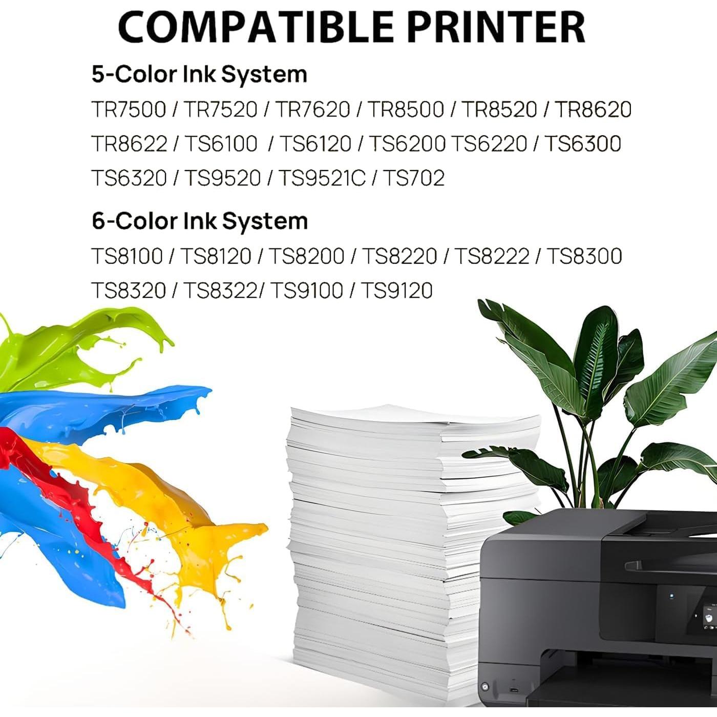 Cartuchos de Tinta Compatible Yellumyn 280 281 XXL - Paquete de 5