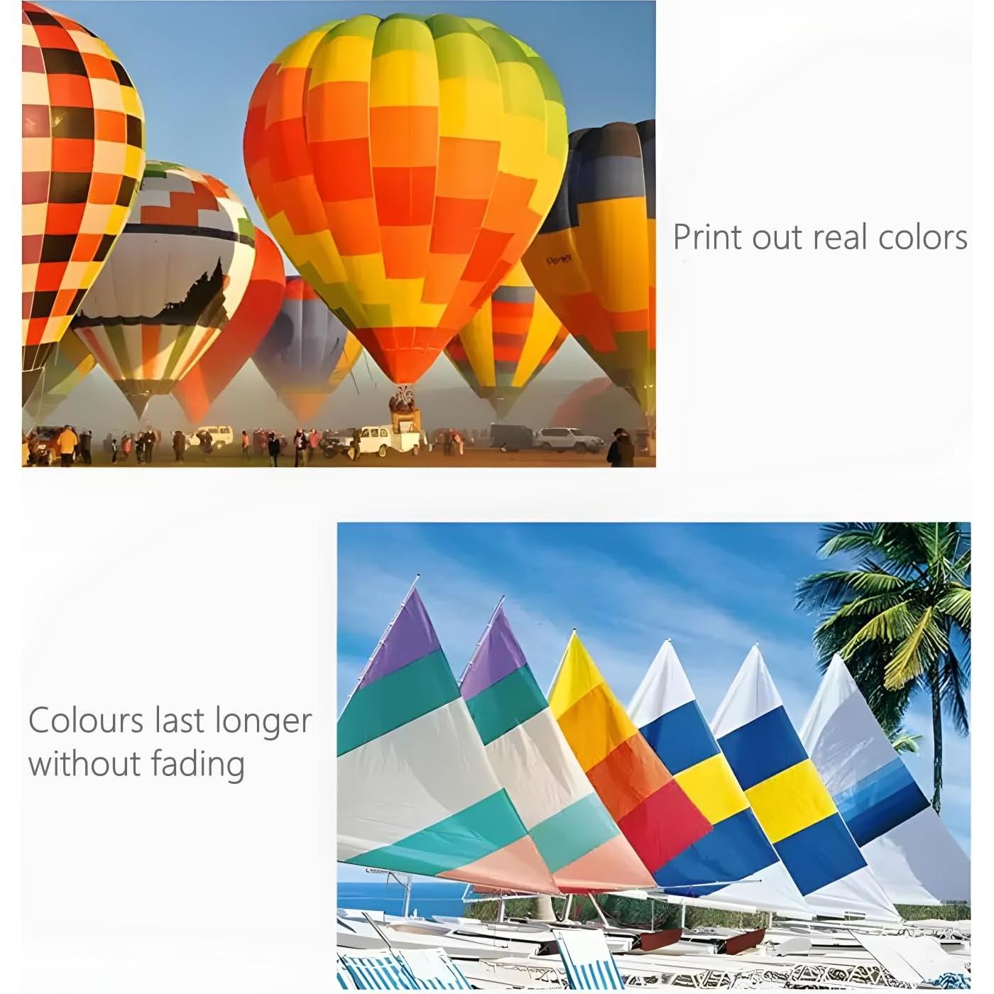 Cartuchos de Tinta Compatible Yellumyn 280 281 XXL - Paquete de 5