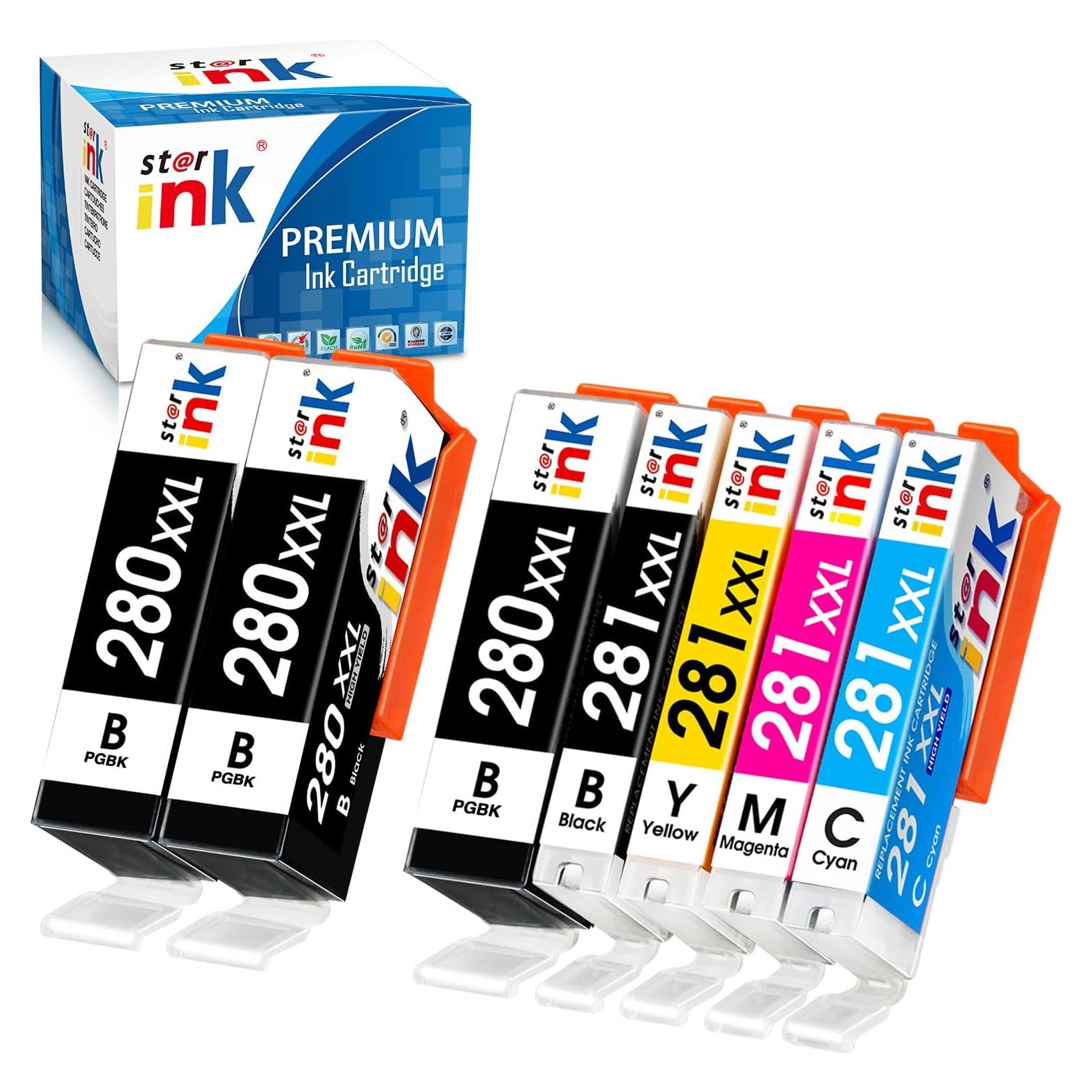 Cartucho de Tinta Compatible Starink 280 281 - 7 Paquetes