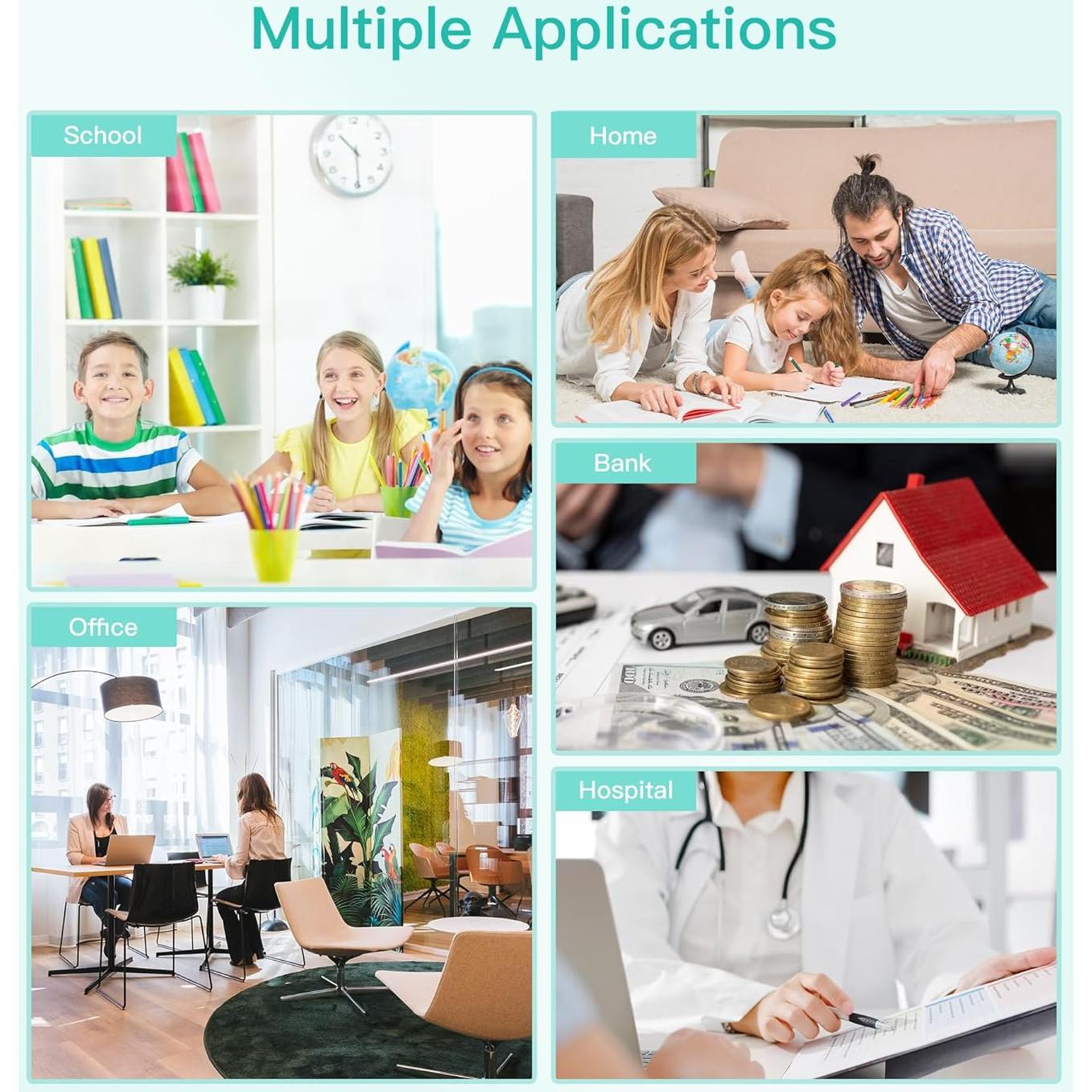 Cartuchos de Tinta AXESET 280XXL 281XXL 5 Colores para Canon