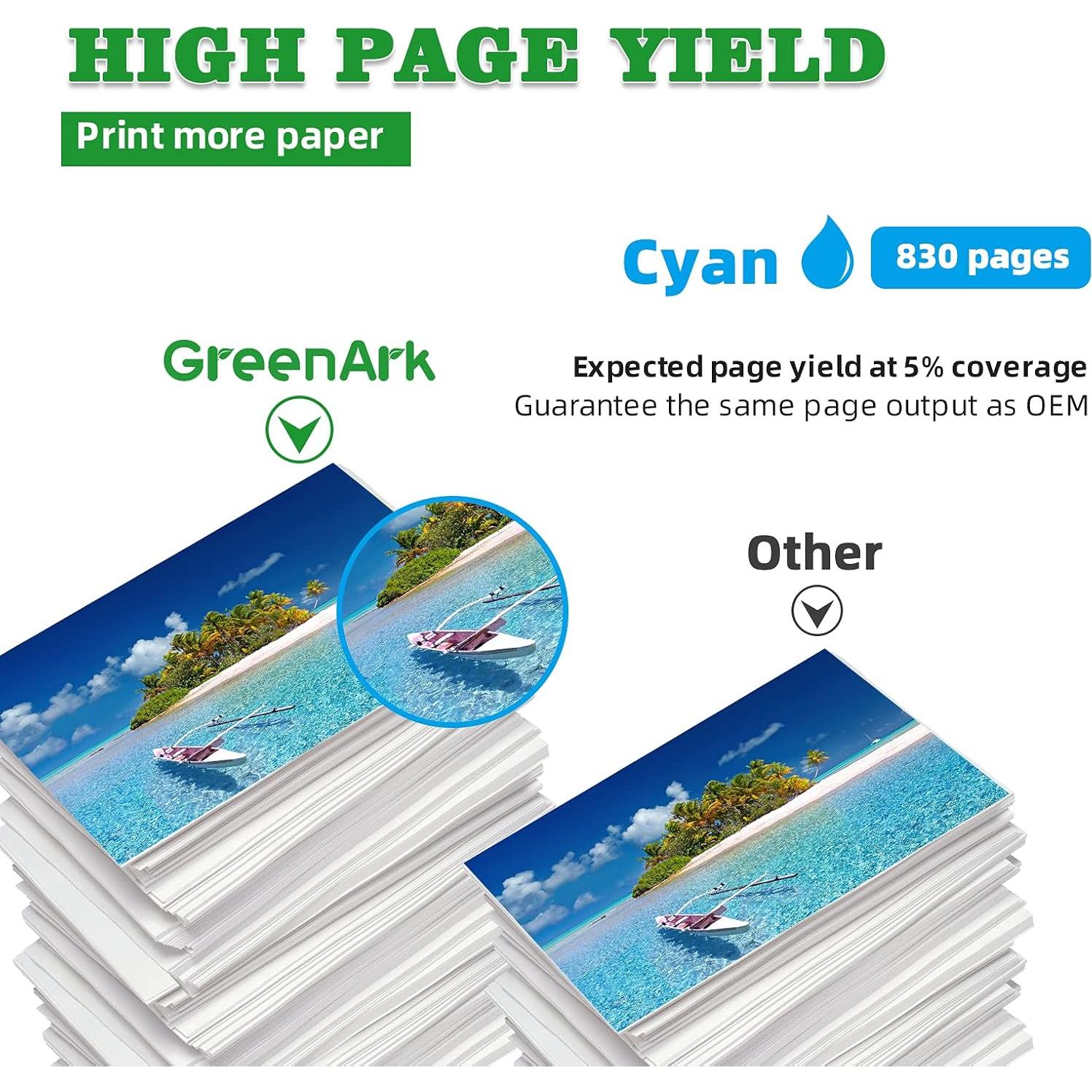 Cartucho de Tinta Cian GREENARK CLI-281 XXL Compatible