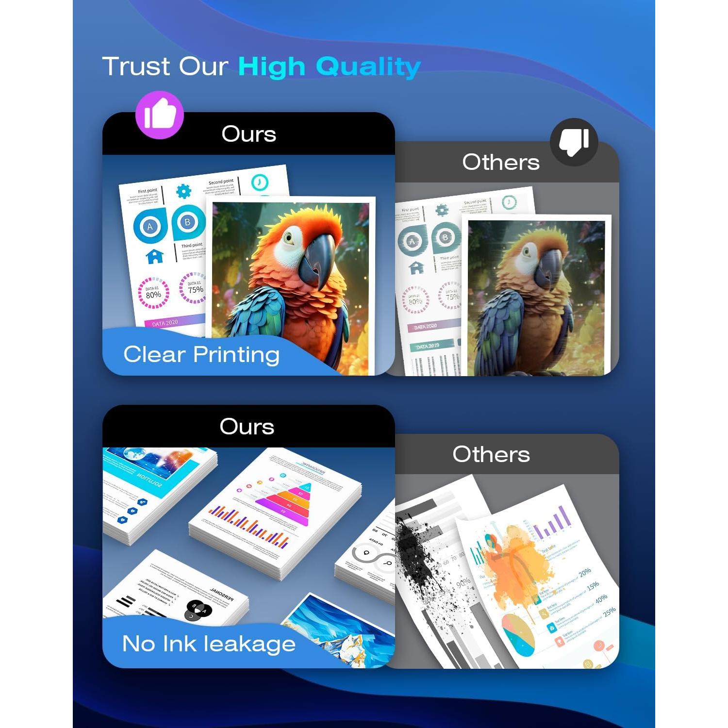 Cartucho de tinta compatible PGI-280XXL para Canon - 5 unidades