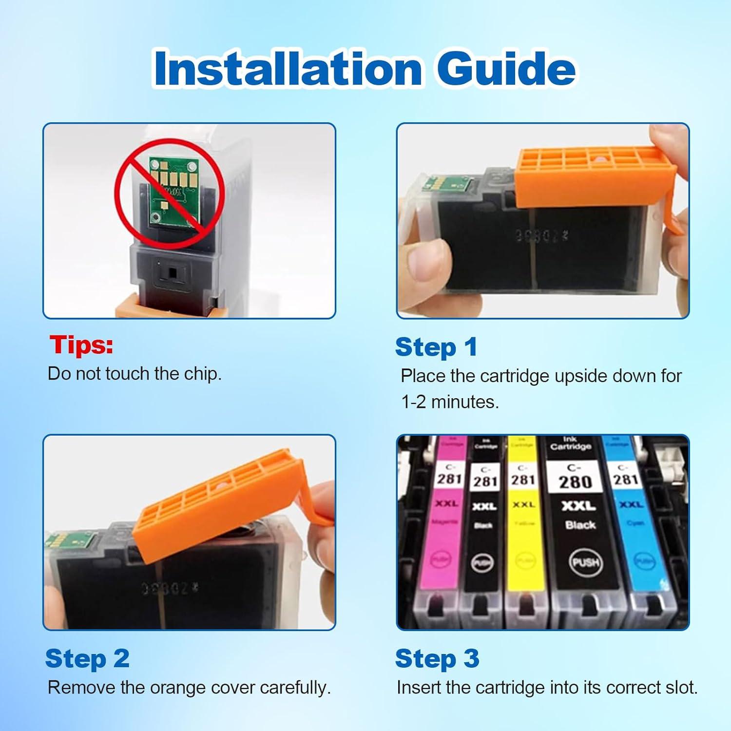 Cartuchos de Tinta Cian CLI-281 XXL Finders & CO - 2 Unidades