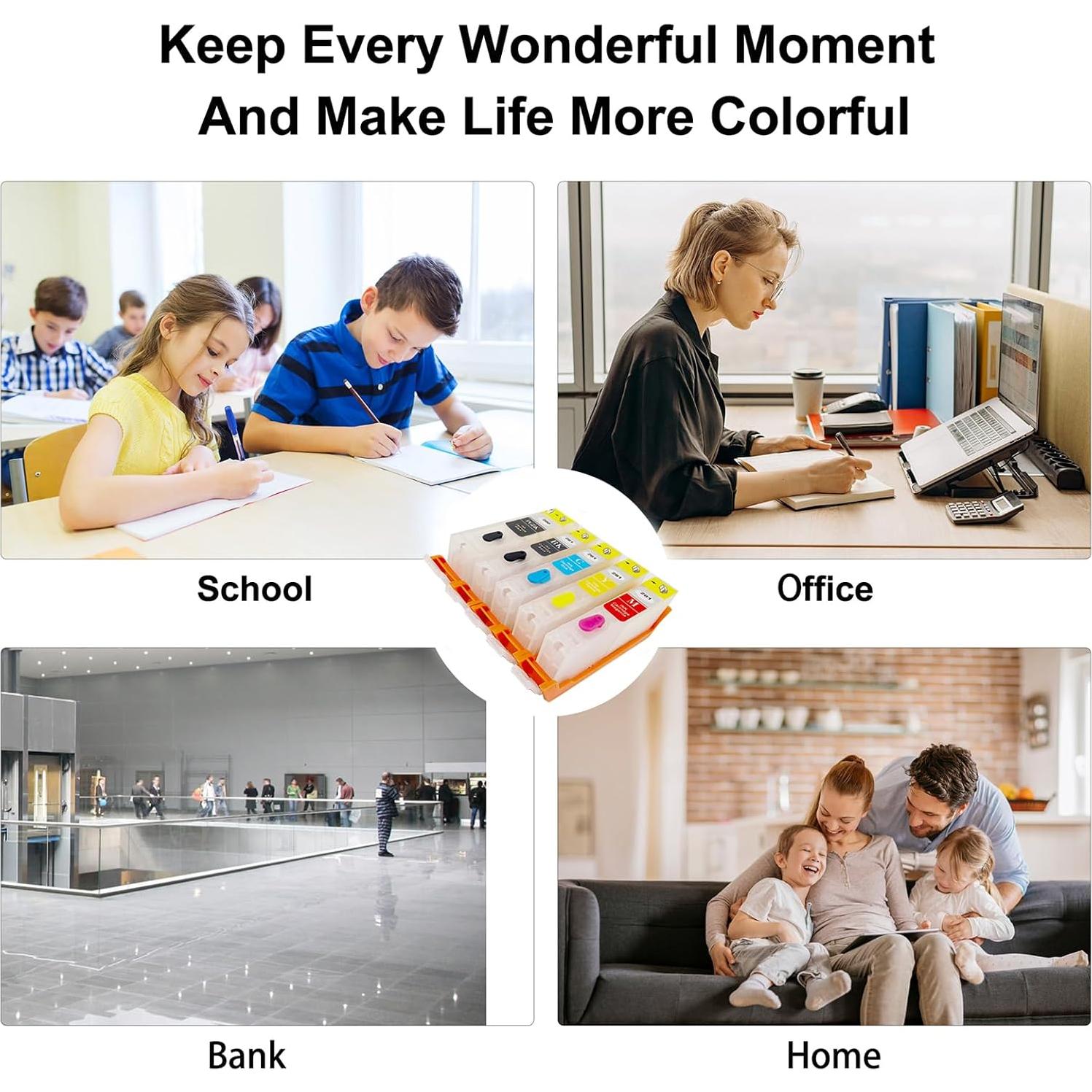 Cartuchos de tinta vacíos KHY para Canon PGI-280XXL CLI-281XXL