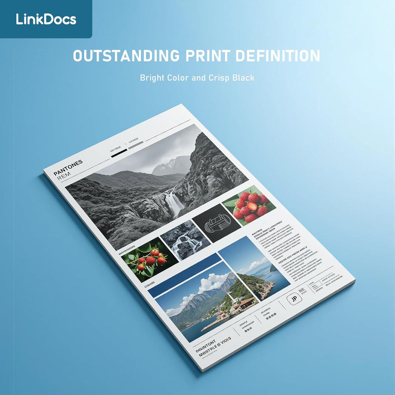 Cartuchos de tinta negra LinkDocs PGI-280XXL compatibles Canon