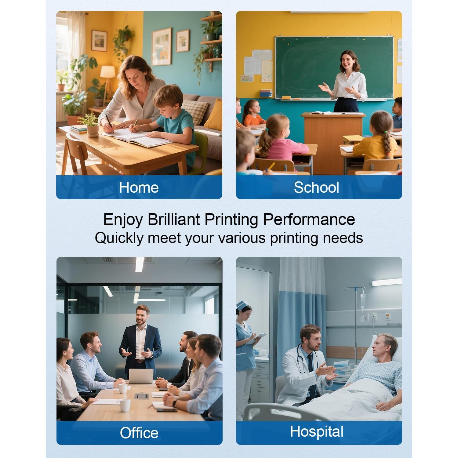 Paquete de 10 Cartuchos de Tinta Uiprint PGI-280XXL CLI-281XXL