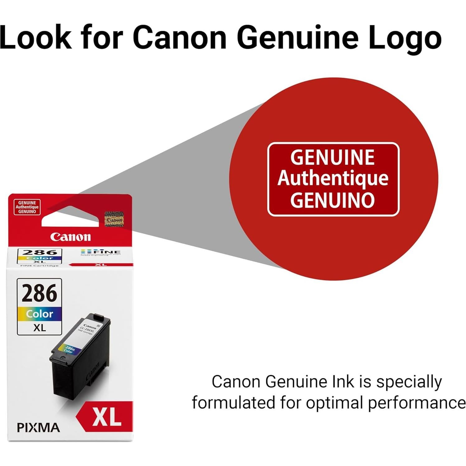 Cartucho de Tinta Color Canon CL-286 XL Original 90.7g