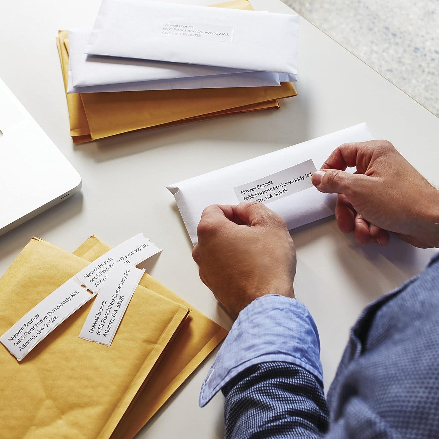 Etiquetas de Dirección DYMO LW Blancas 2.86x8.89 cm 1050 Unidades