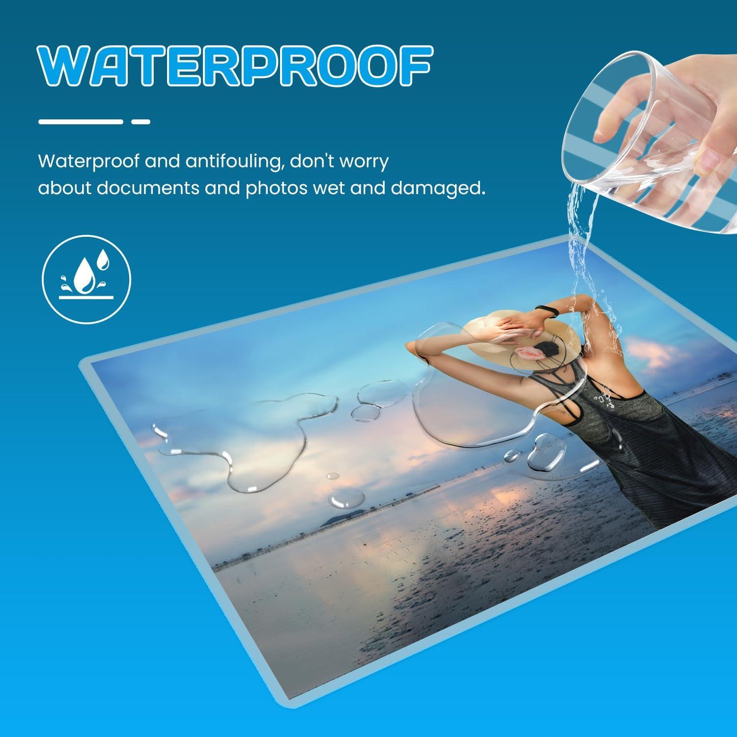 Hojas de Laminado CAREGY 200 Paquete 3 Mil 29.21 x 44.45 cm