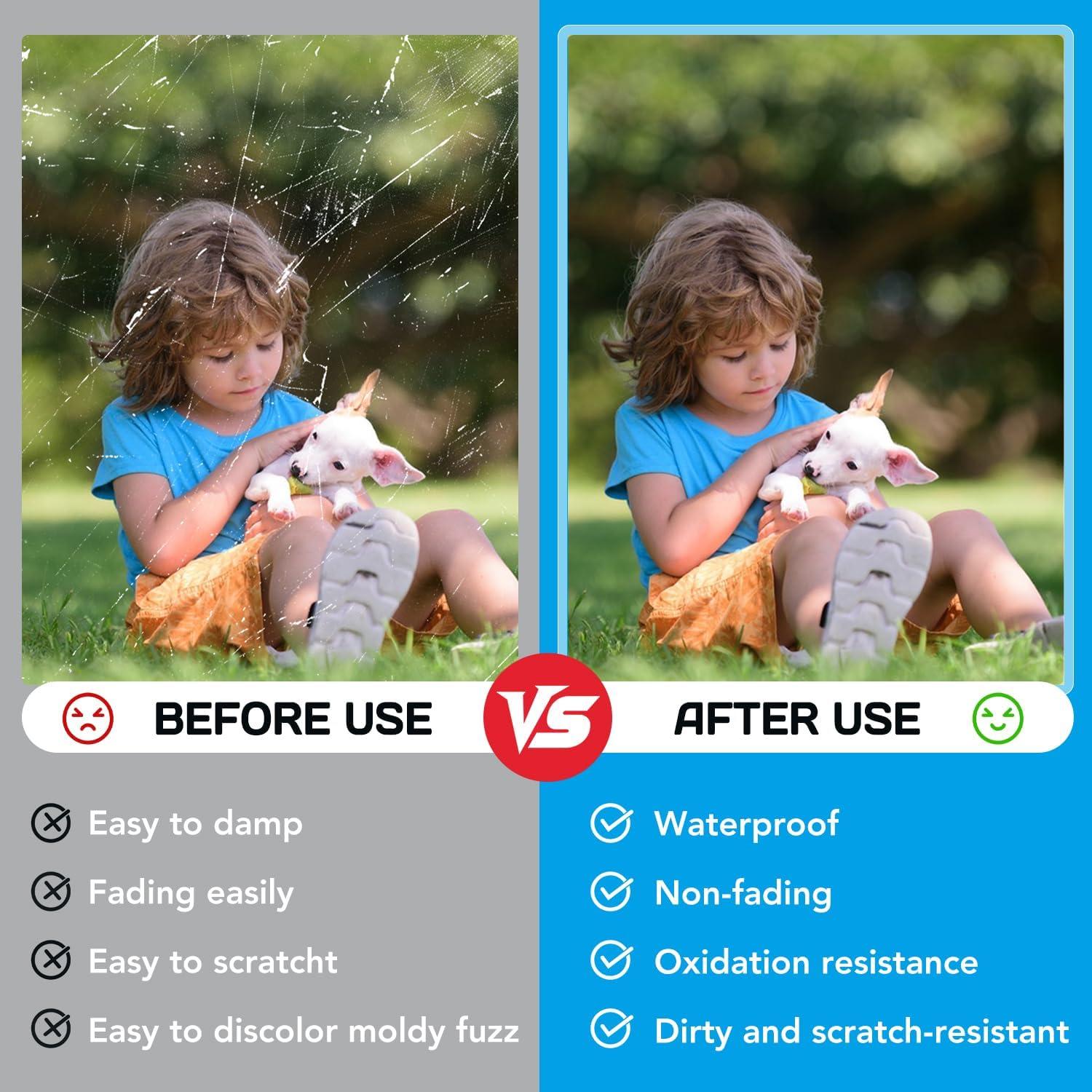 Hojas de Laminado CAREGY 200 Paquete 3 Mil 29.21 x 44.45 cm