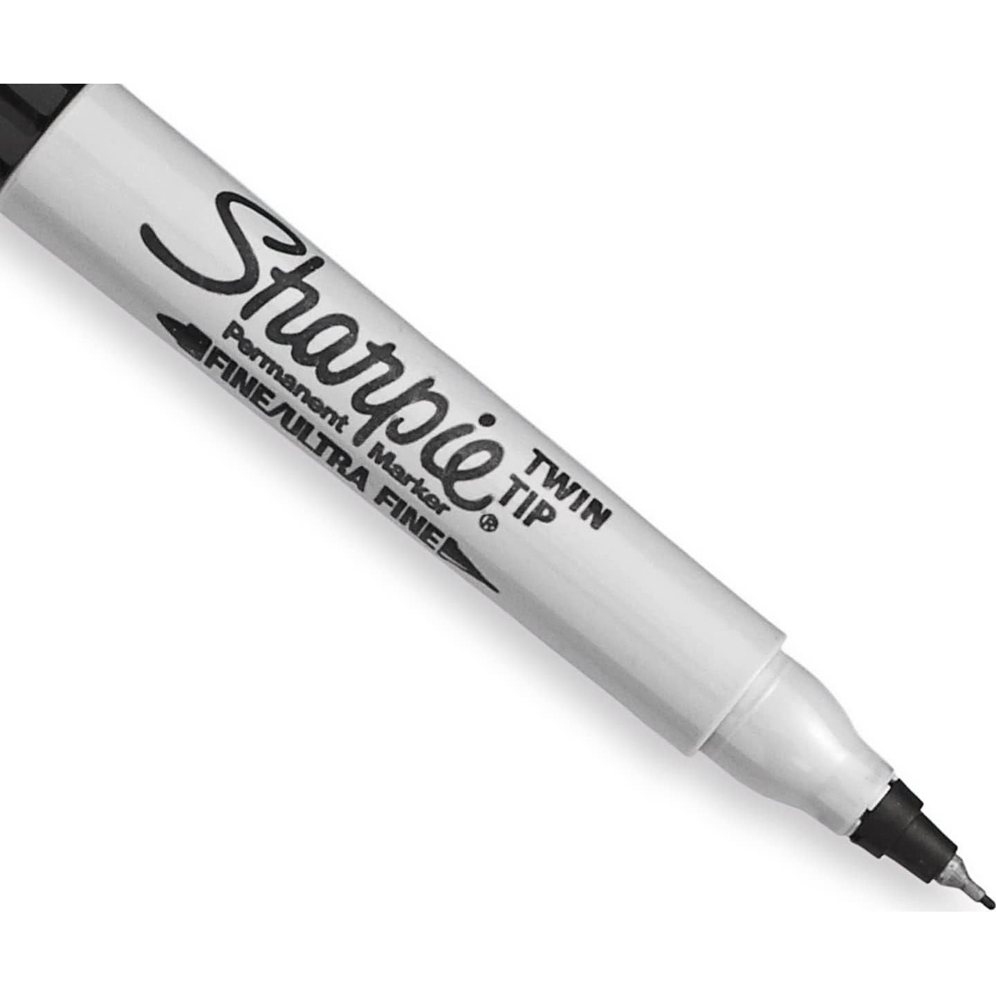 Marcadores Permanentes Sharpie Punta Doble Negro 4 Unidades