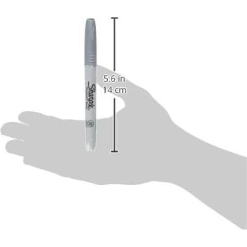 Marcadores Permanentes Metálicos Sharpie Plata Fina 36 Unidades