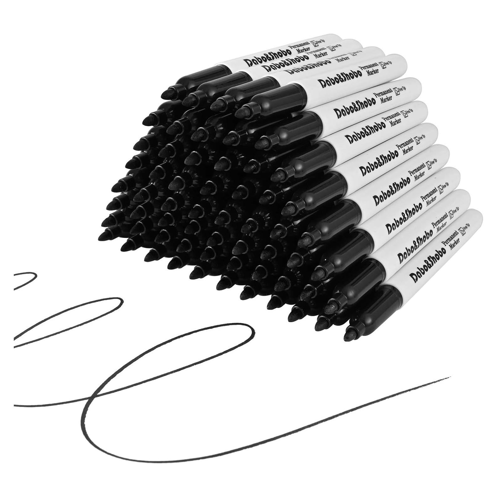 Marcadores Permanentes Dabo&Shobo 60 Unidades Punta Fina