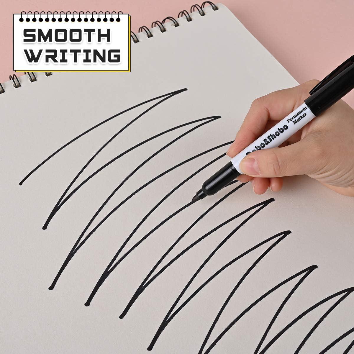 Marcadores Permanentes Dabo&Shobo 60 Unidades Punta Fina