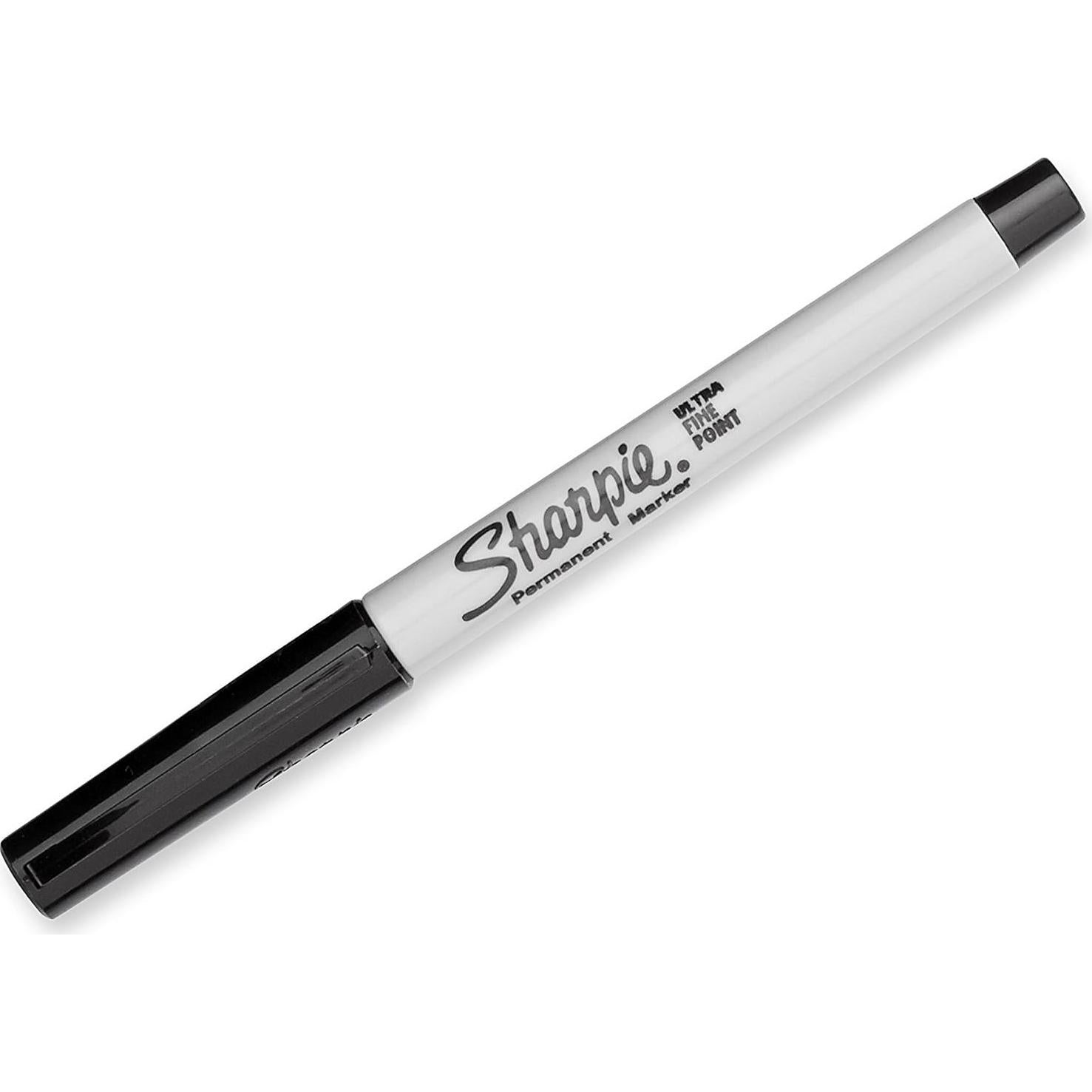 Marcadores Permanentes Sharpie Ultra Fina Negros 24 Unidades