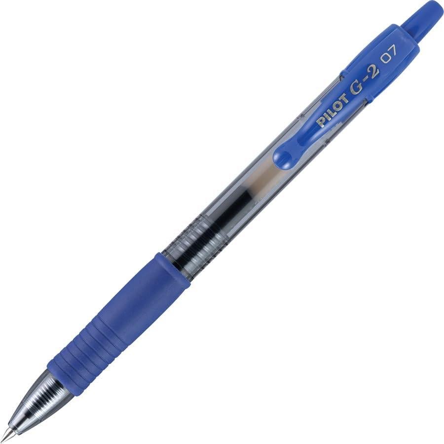 Bolígrafo de Gel Retráctil Pilot G2 0.7mm Azul 36 Unidades