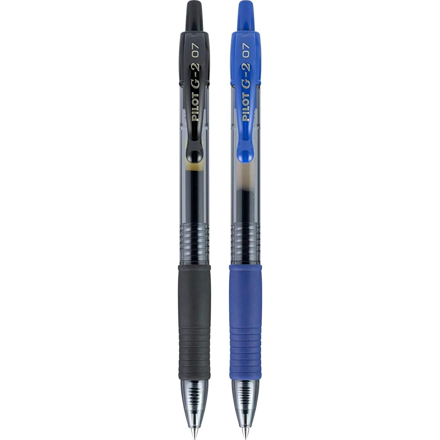 Bolígrafos Pilot G2 Recargables 0.7 mm - Paquete de 10