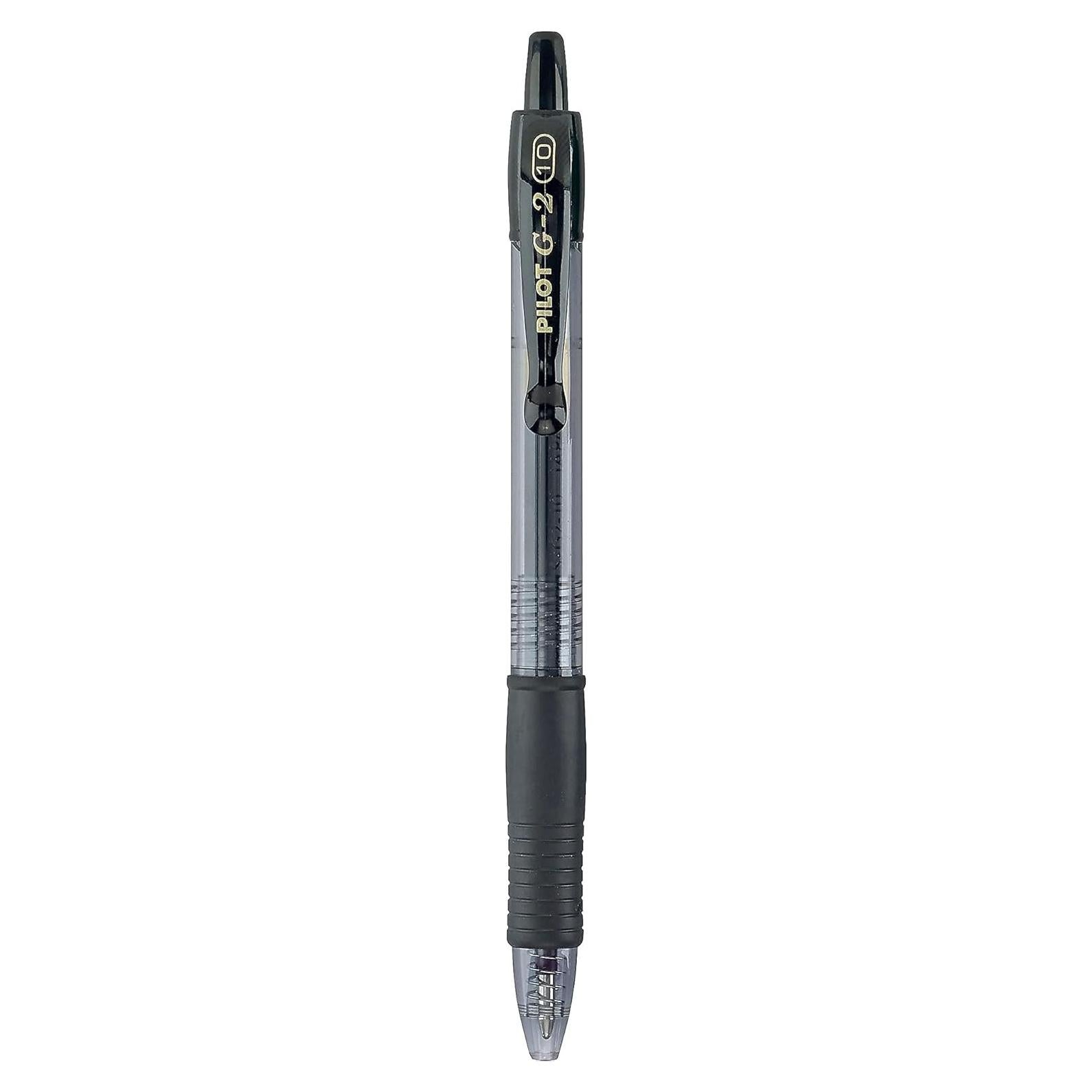 Bolígrafo Gel Pilot G2 Retráctil 1.0 mm Tinta Negra 36 Unidades